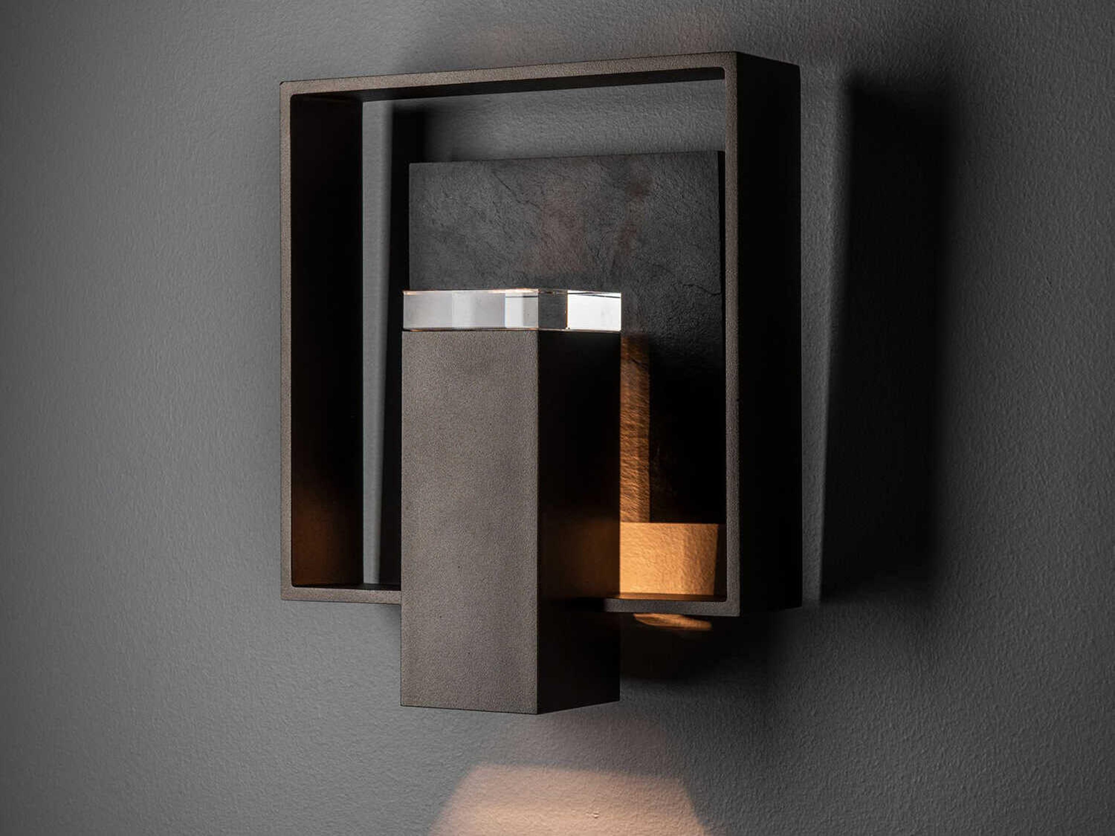 Hubbardton Forge Shadow Box 1-Light Outdoor Wall Light