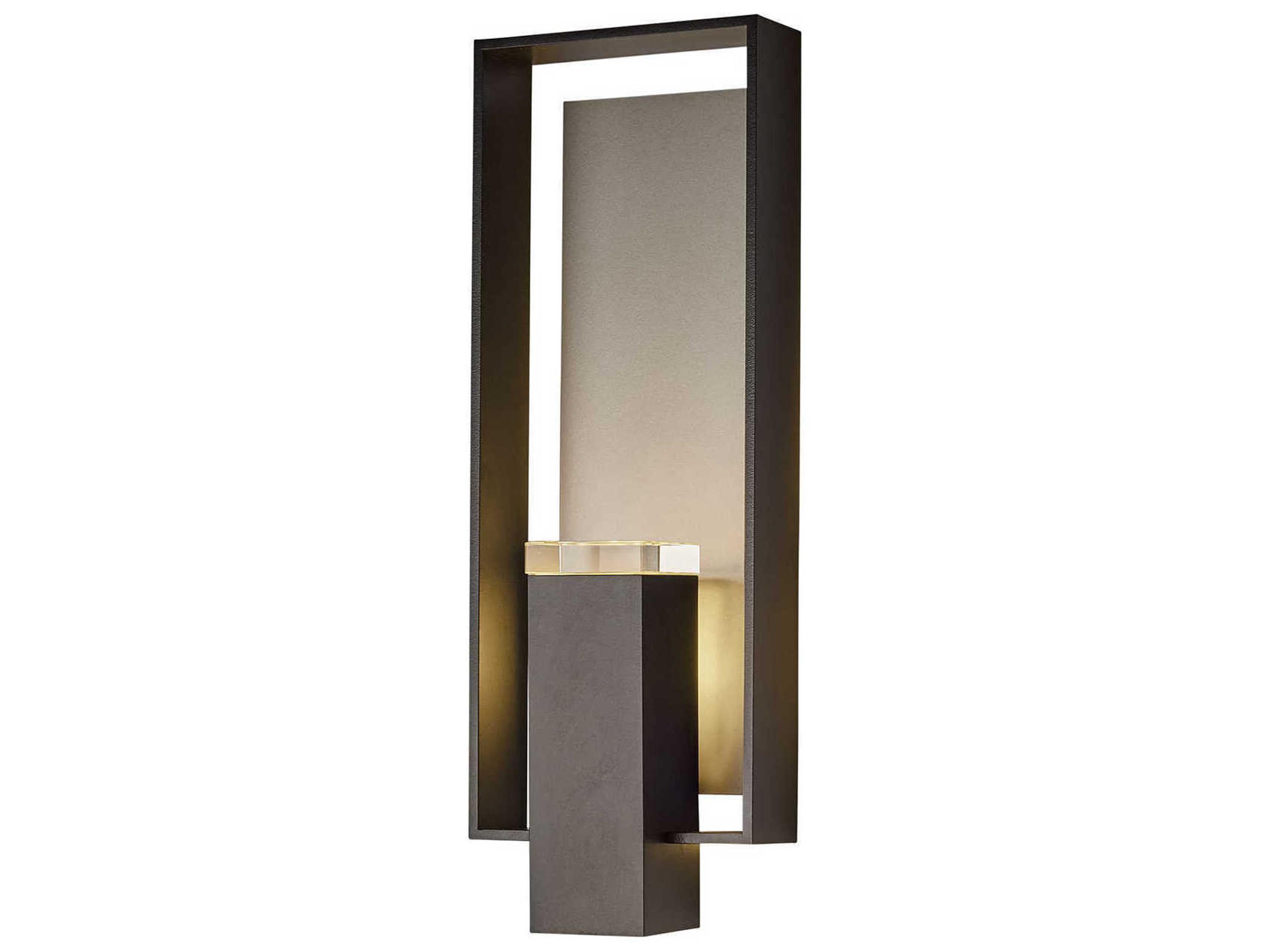Shadow Box Large Outdoor Wall Sconce Dark Sky