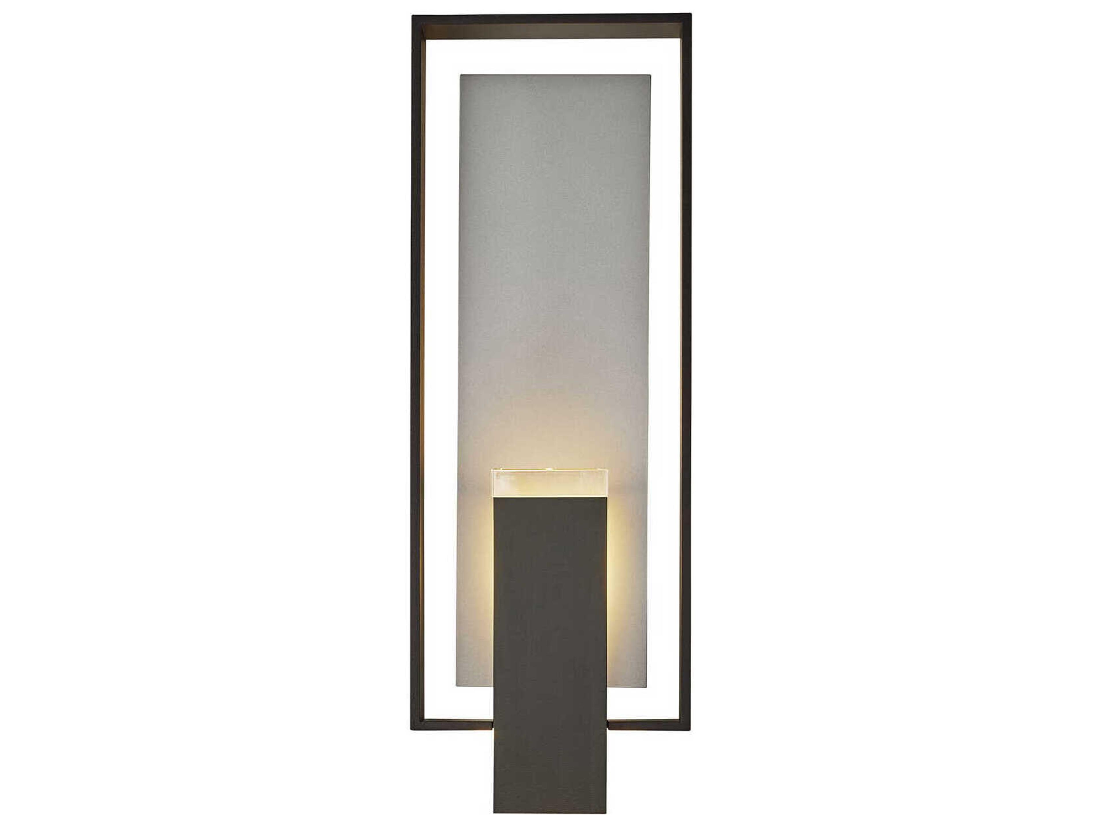 Hubbardton Forge Shadow Box 1-Light Outdoor Wall Light