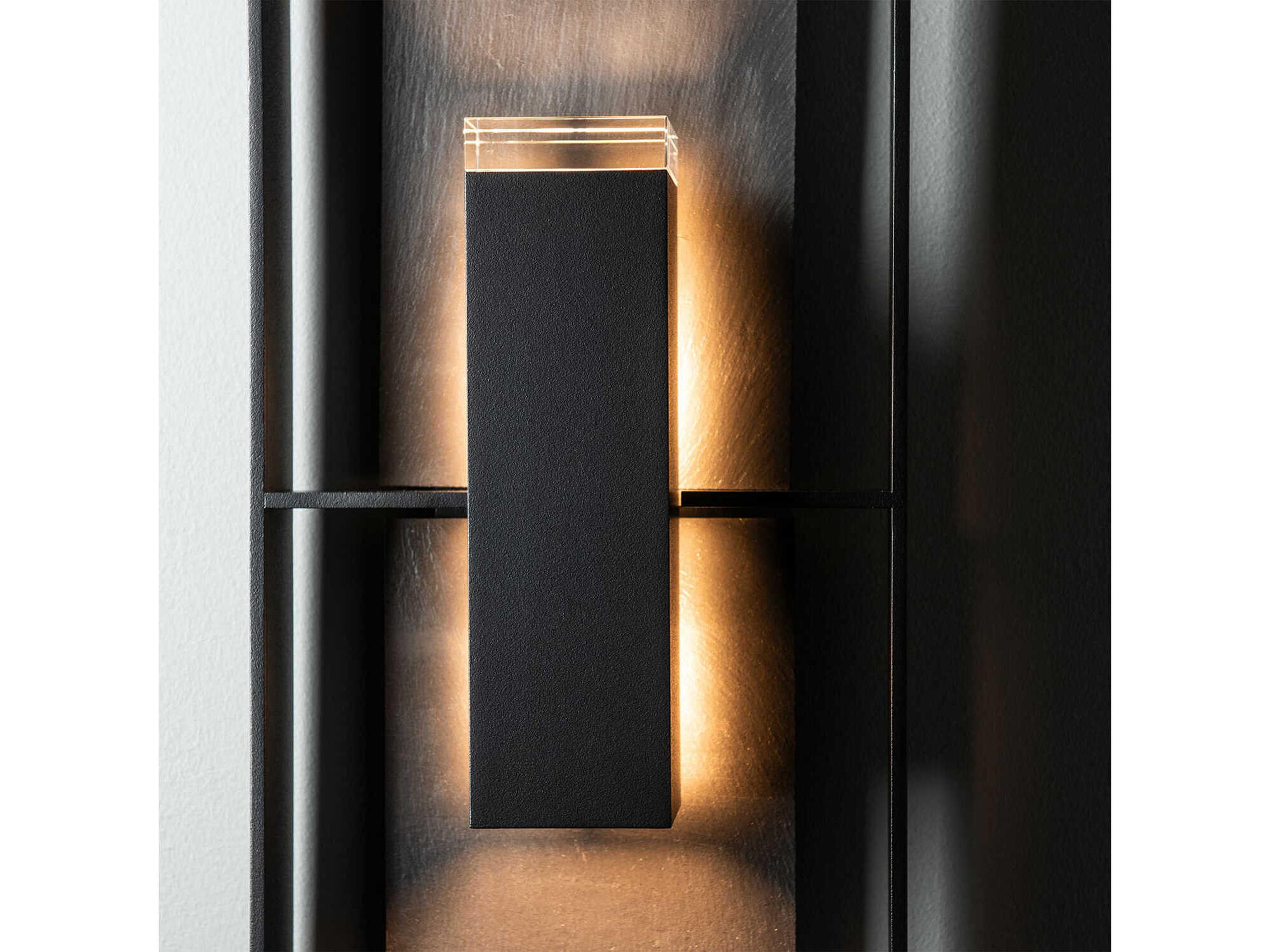 Hubbardton Forge Shadow Box 2-Light Outdoor Wall Light