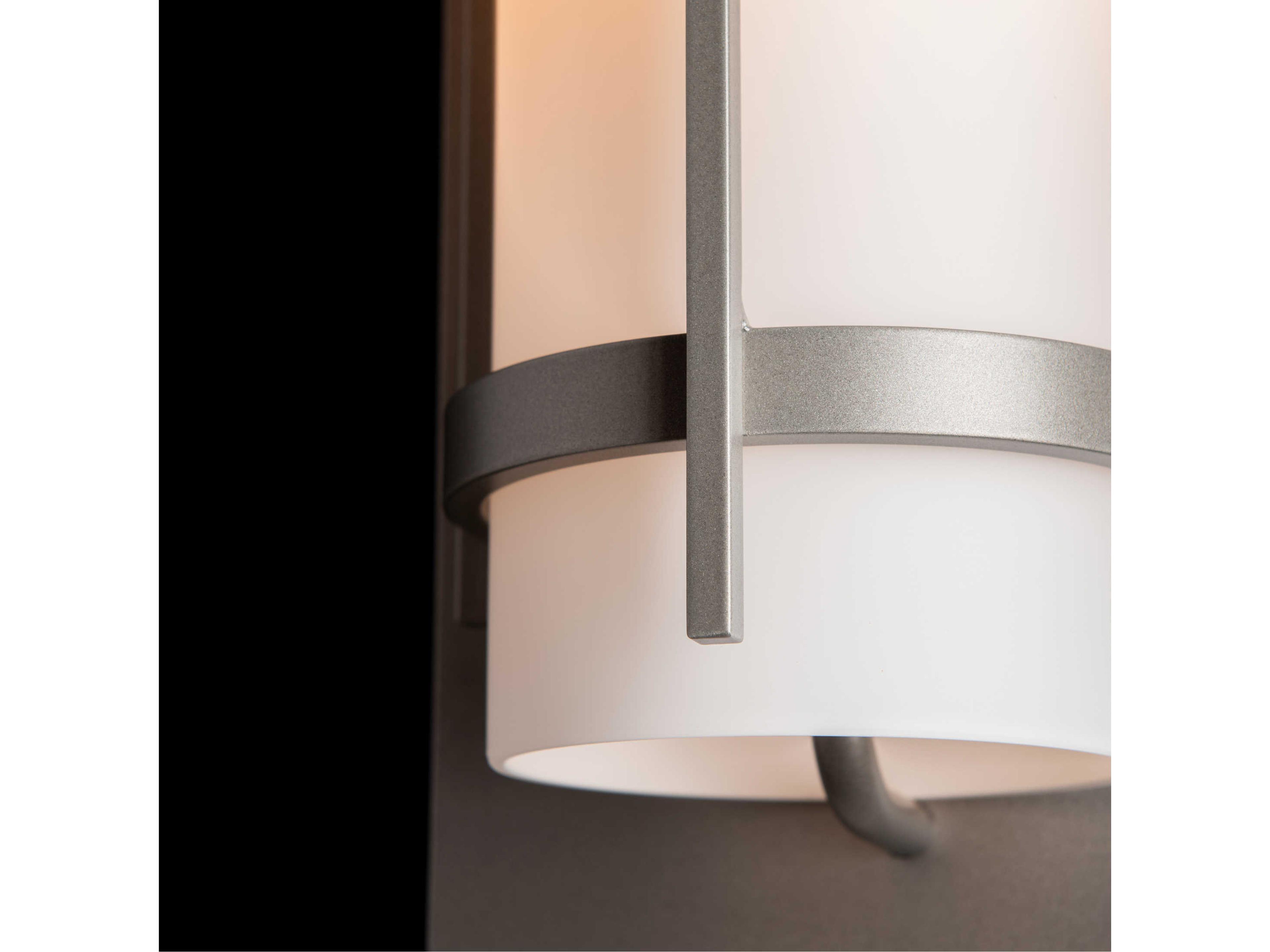 Hubbardton Forge Banded 1 - Light Incandescent Outdoor Wall Light