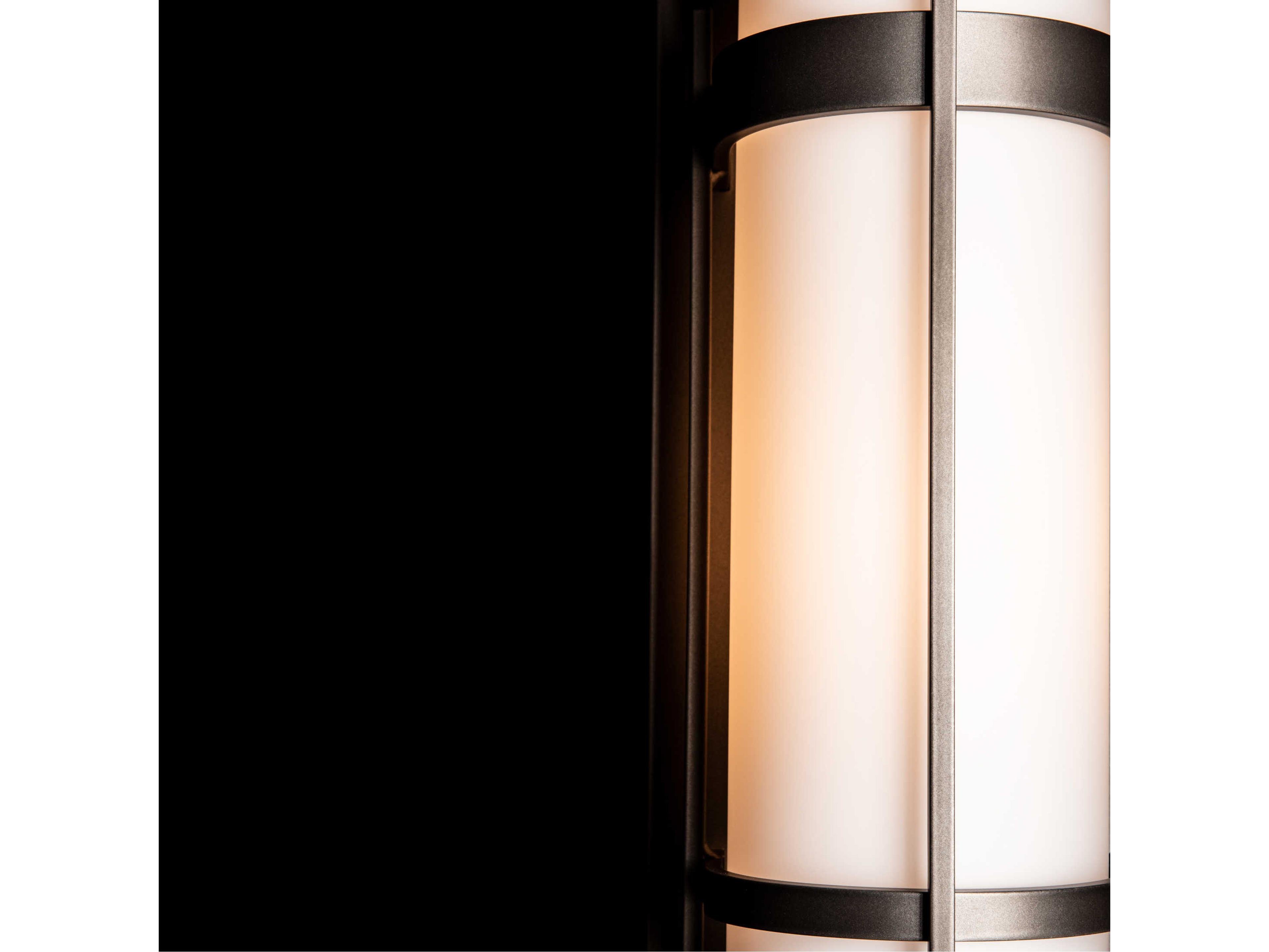 Hubbardton Forge Banded 1 - Light Incandescent Outdoor Wall Light