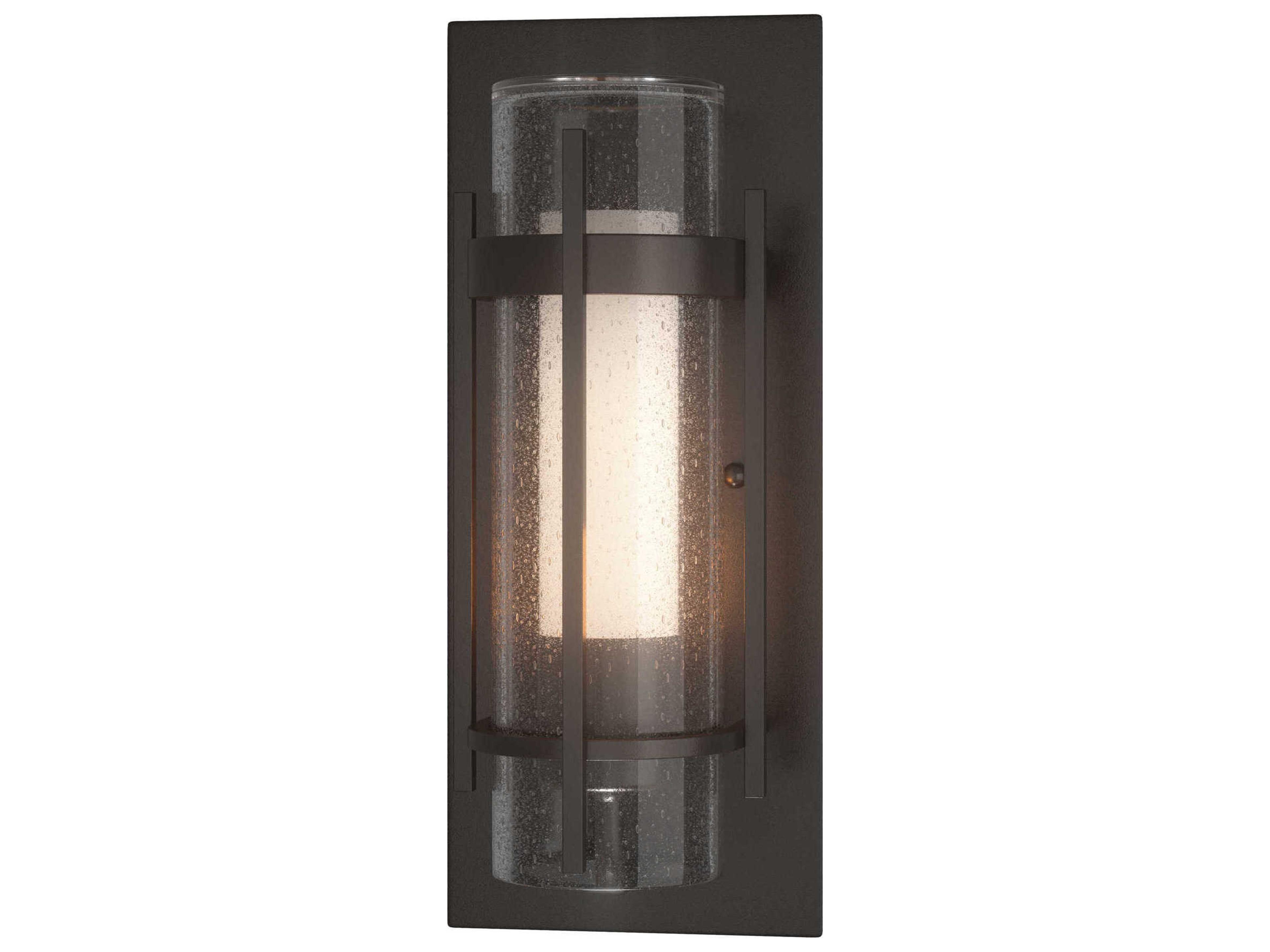 Hubbardton Forge Banded 1 - Light Outdoor Wall Light