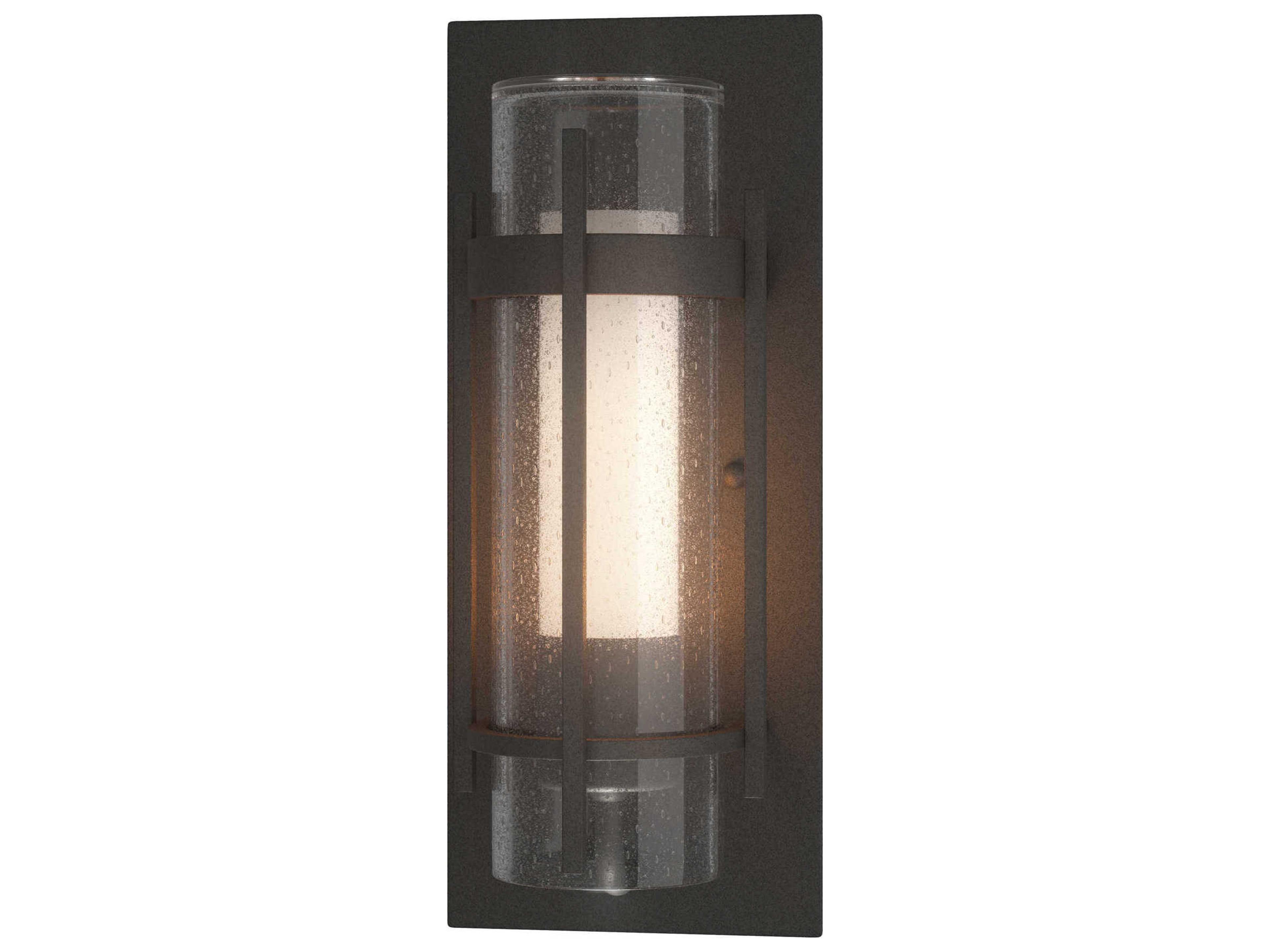 Hubbardton Forge Banded 1 - Light Outdoor Wall Light