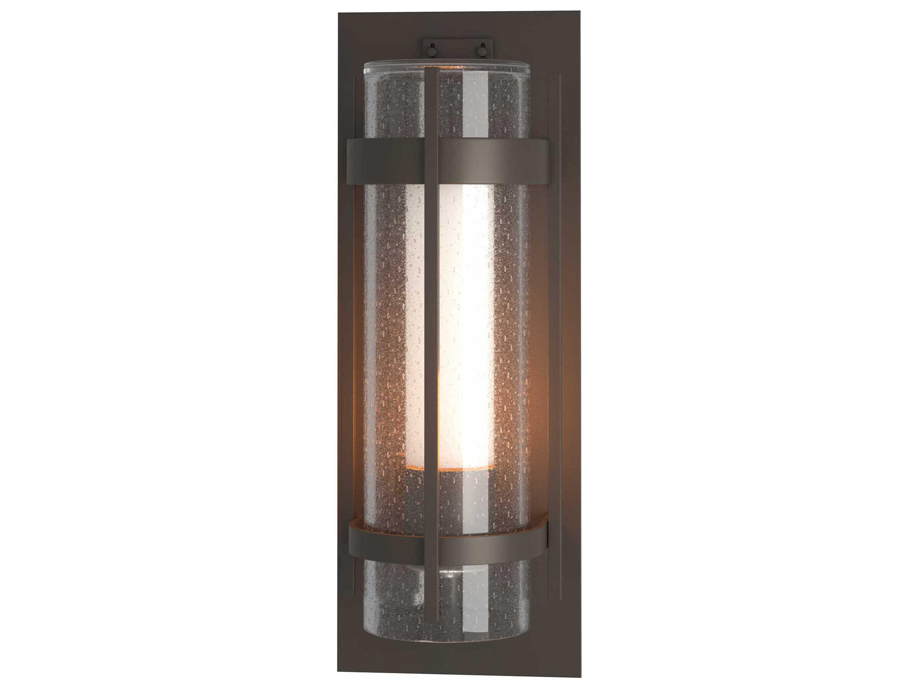 Hubbardton Forge Banded 1 - Light Outdoor Wall Light