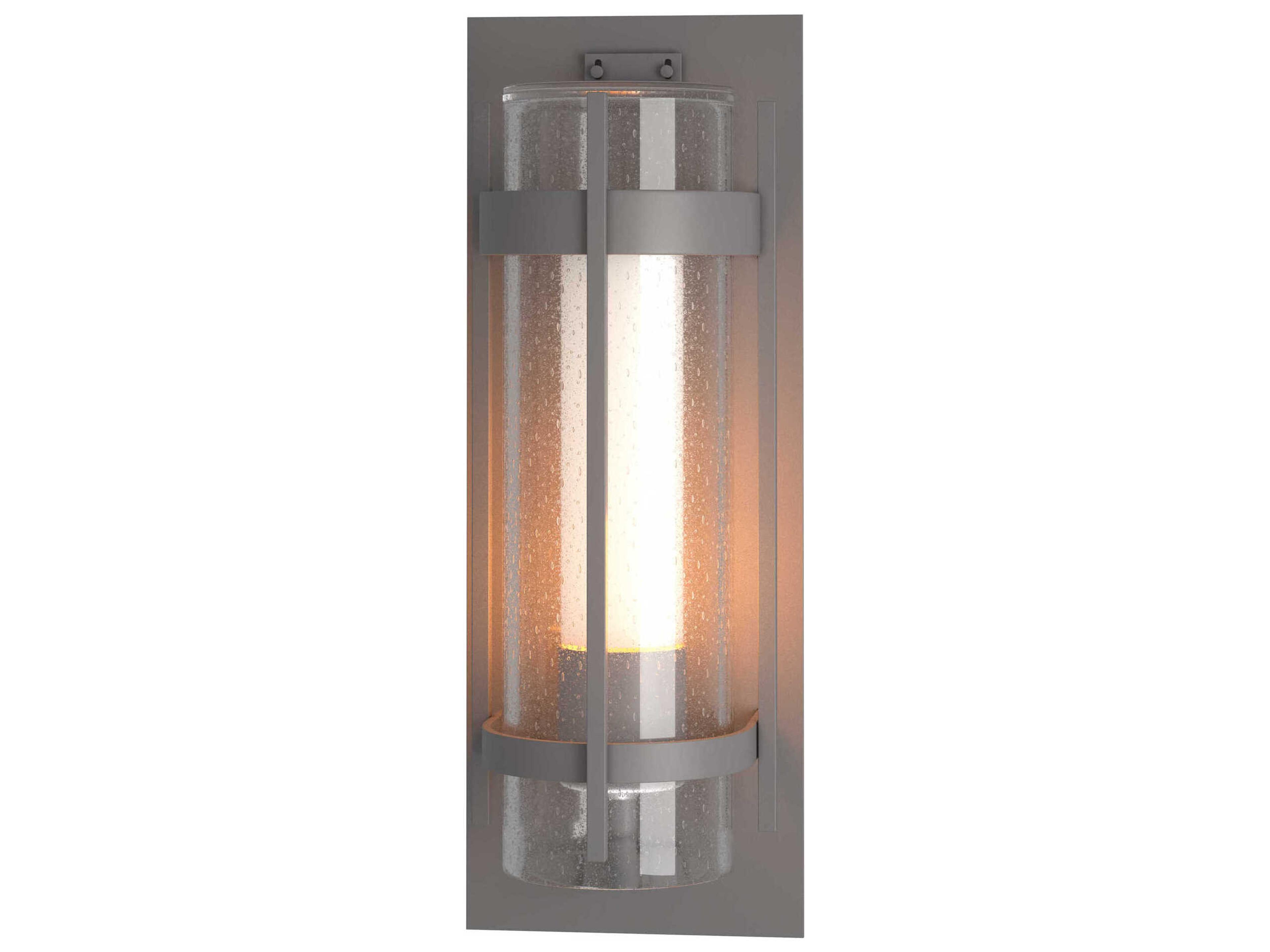 Hubbardton Forge Banded 1 - Light Outdoor Wall Light