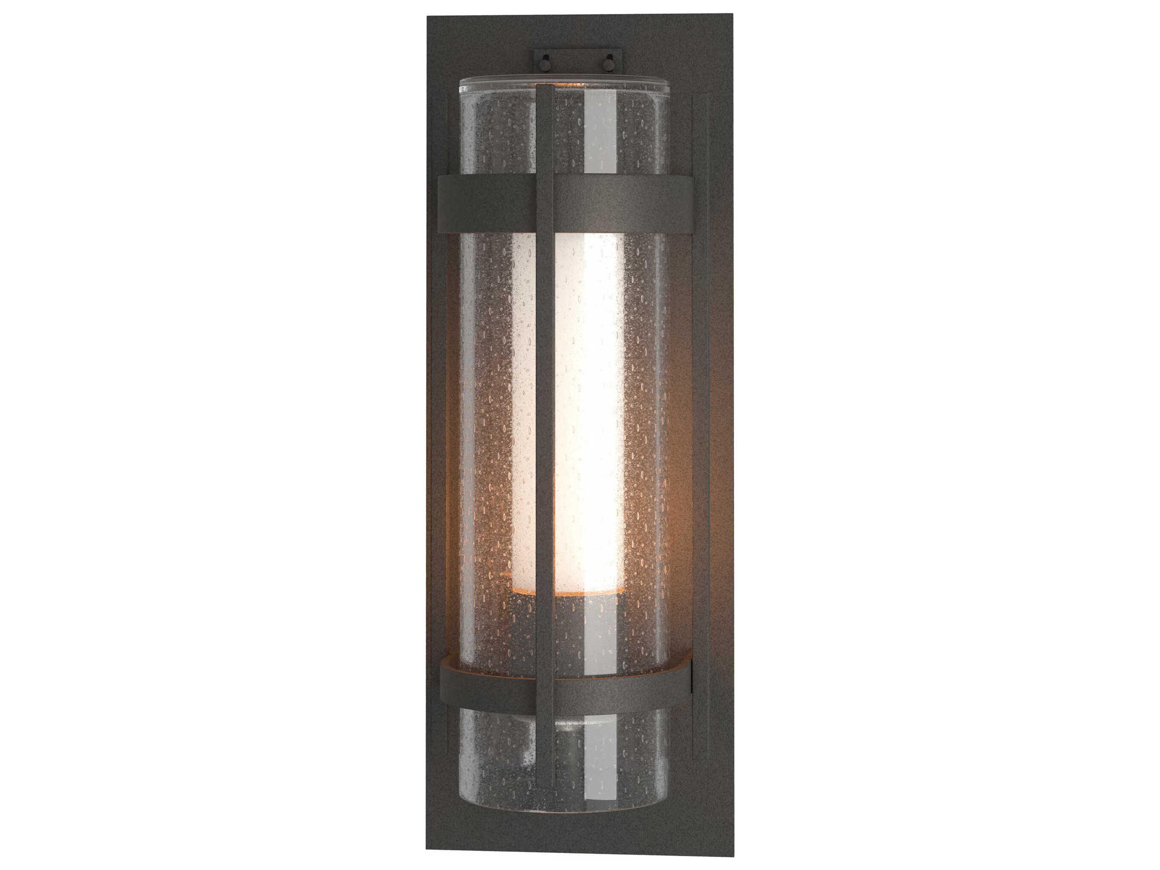 Hubbardton Forge Banded 1 - Light Outdoor Wall Light