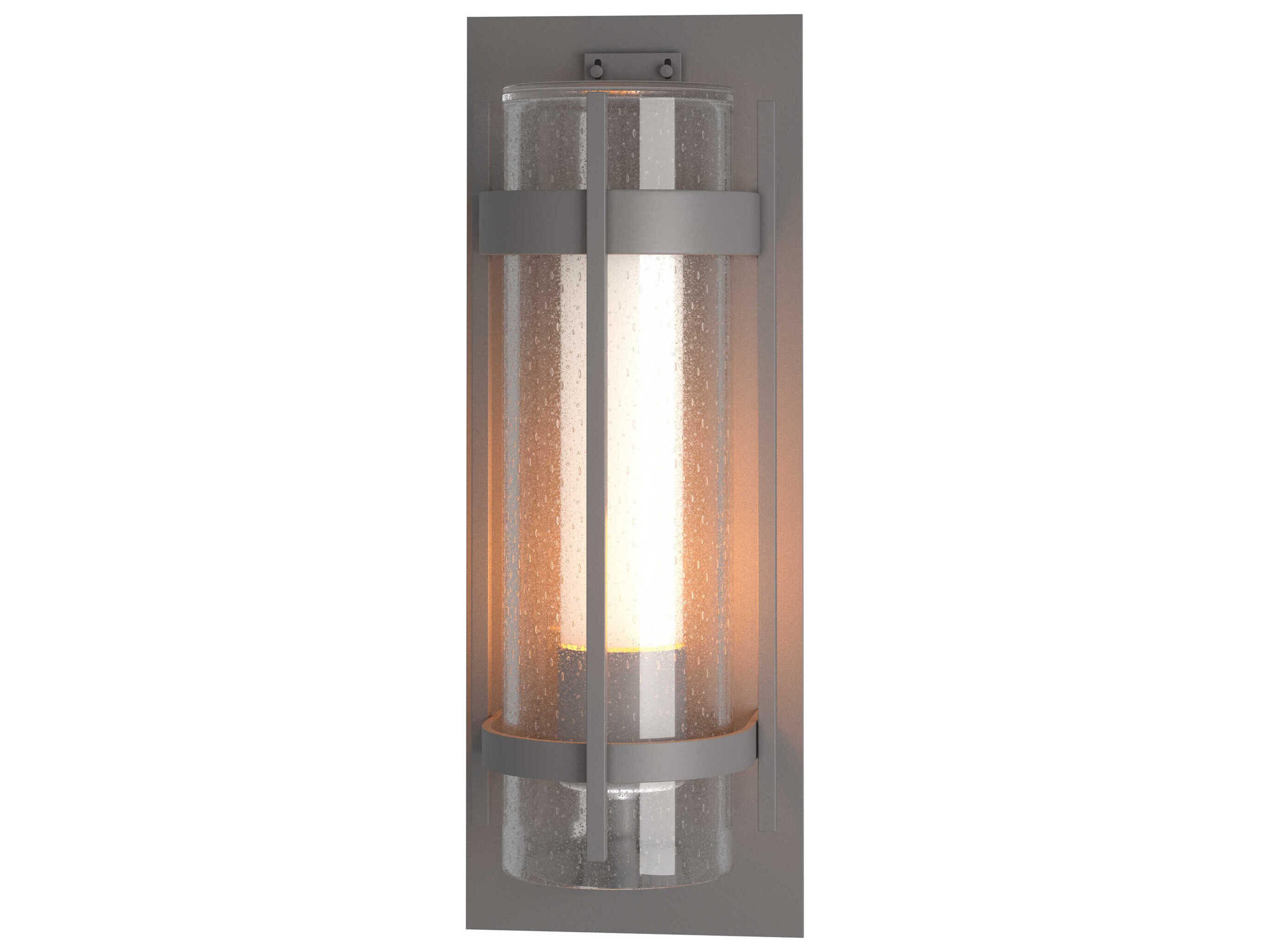 Hubbardton Forge Banded 1 - Light Outdoor Wall Light