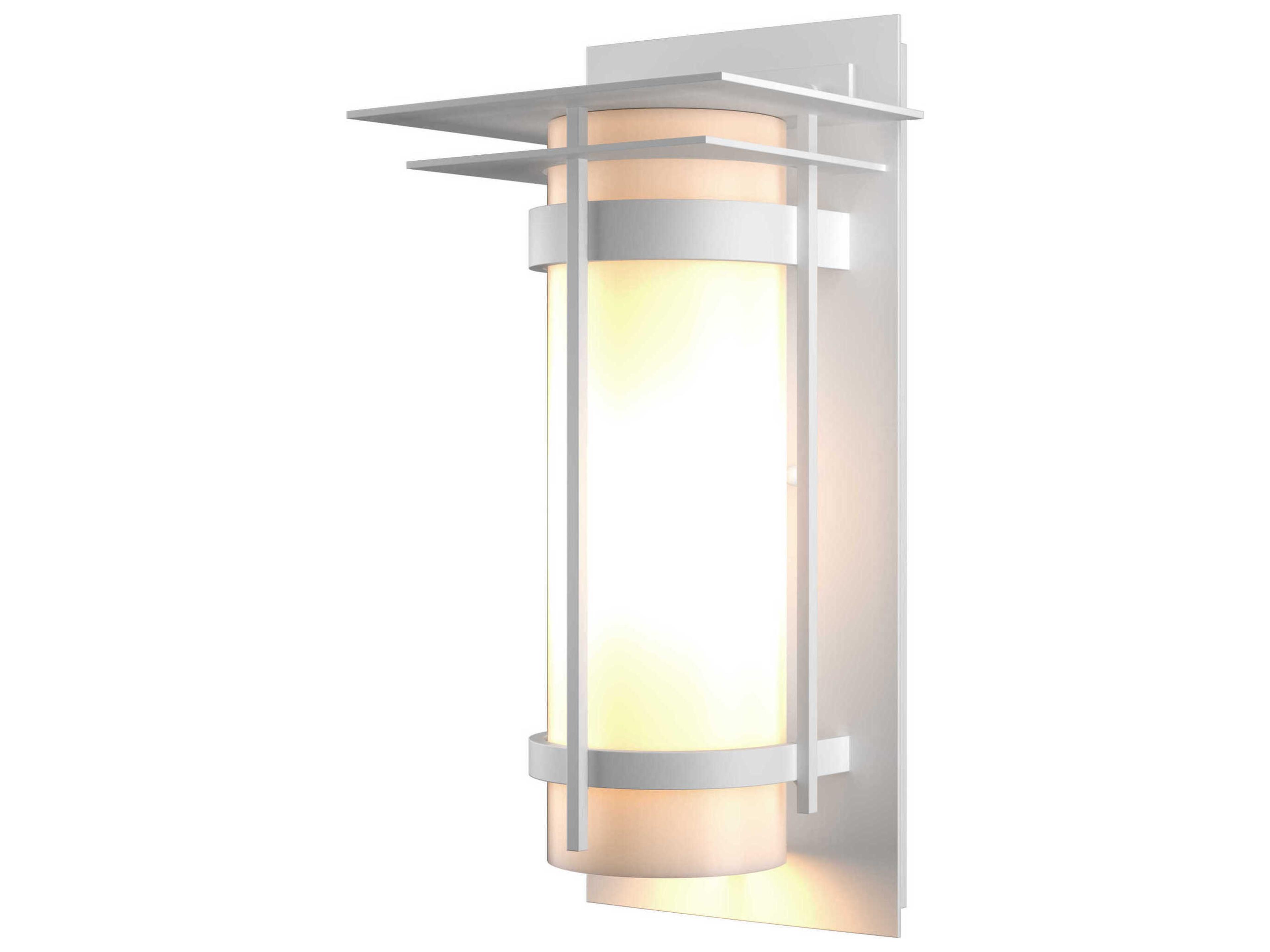 Hubbardton Forge Banded 1 - Light Incandescent Outdoor Wall Light