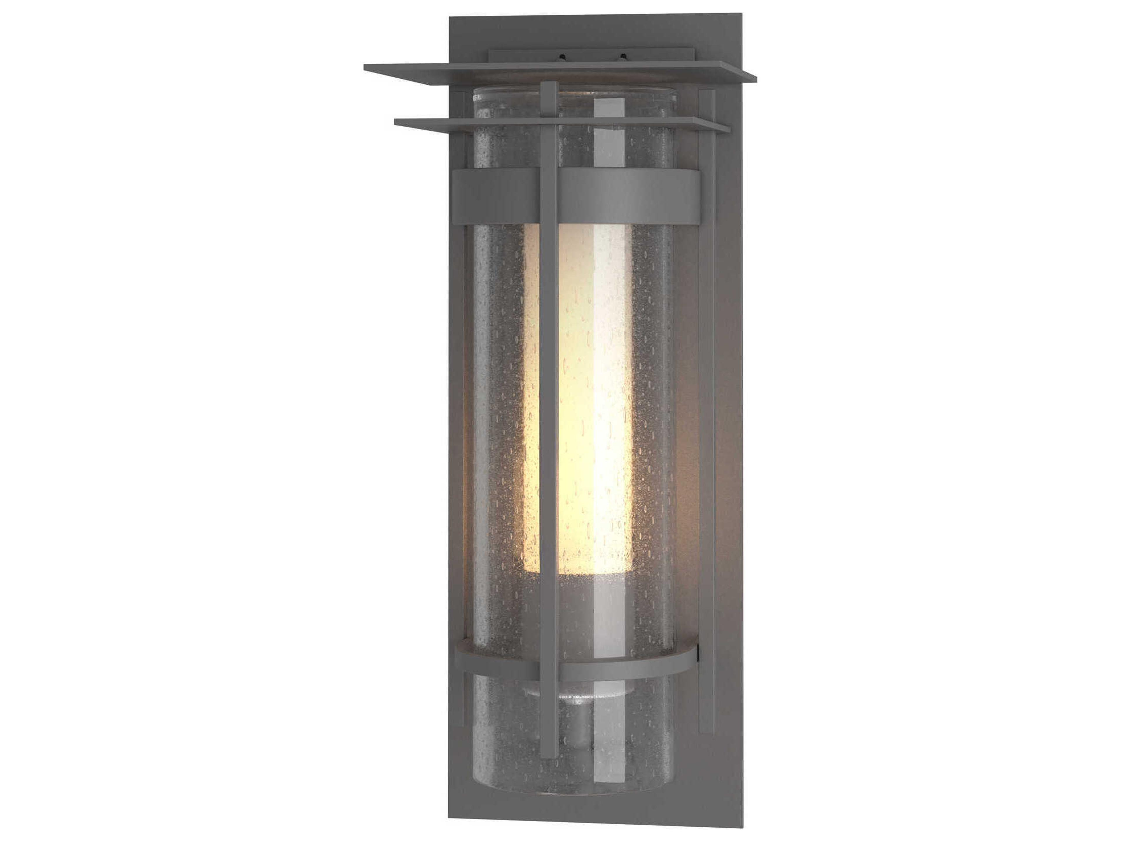 Hubbardton Forge Banded 1 - Light Outdoor Wall Light