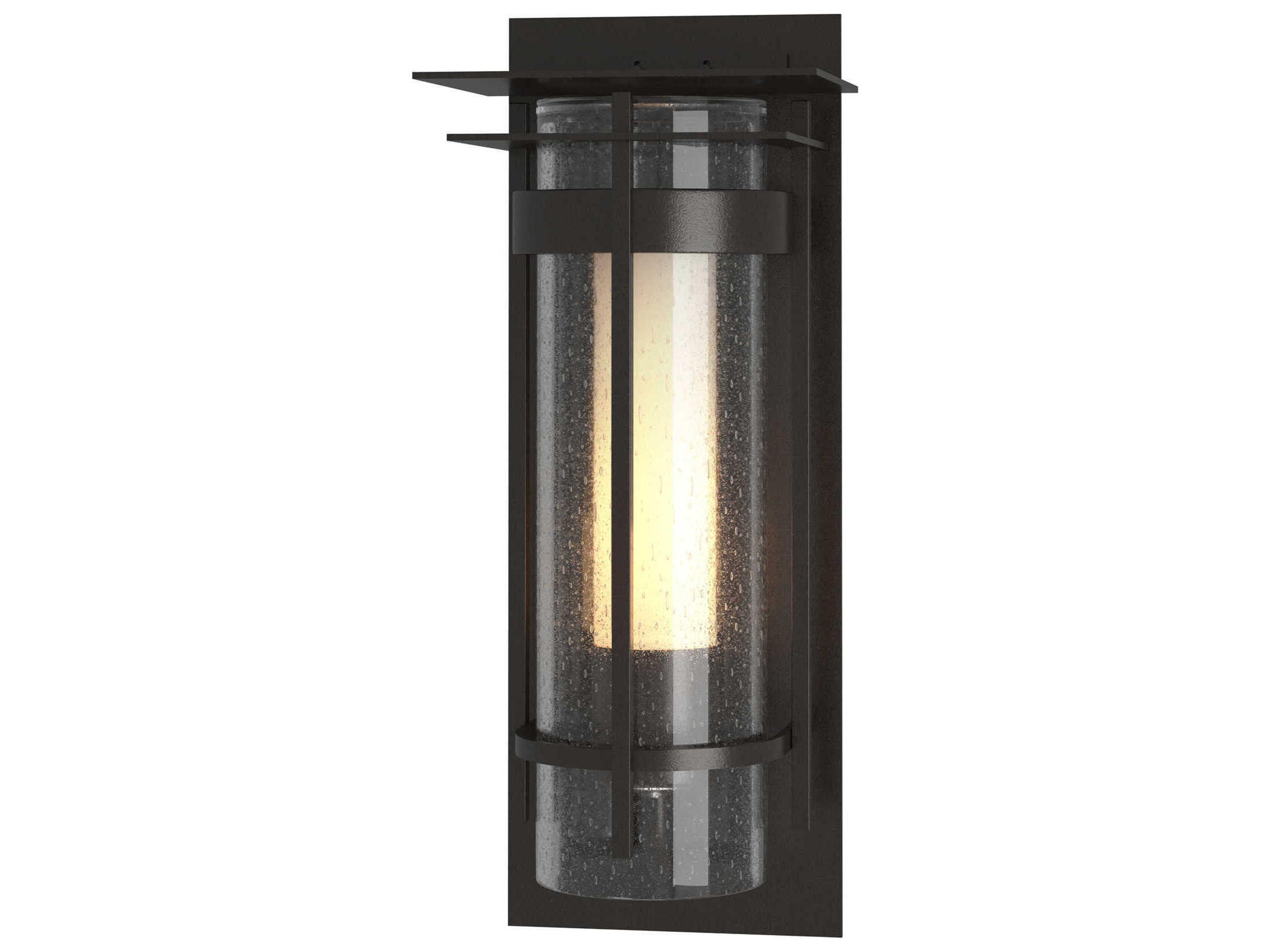 Hubbardton Forge Banded 1 - Light Outdoor Wall Light