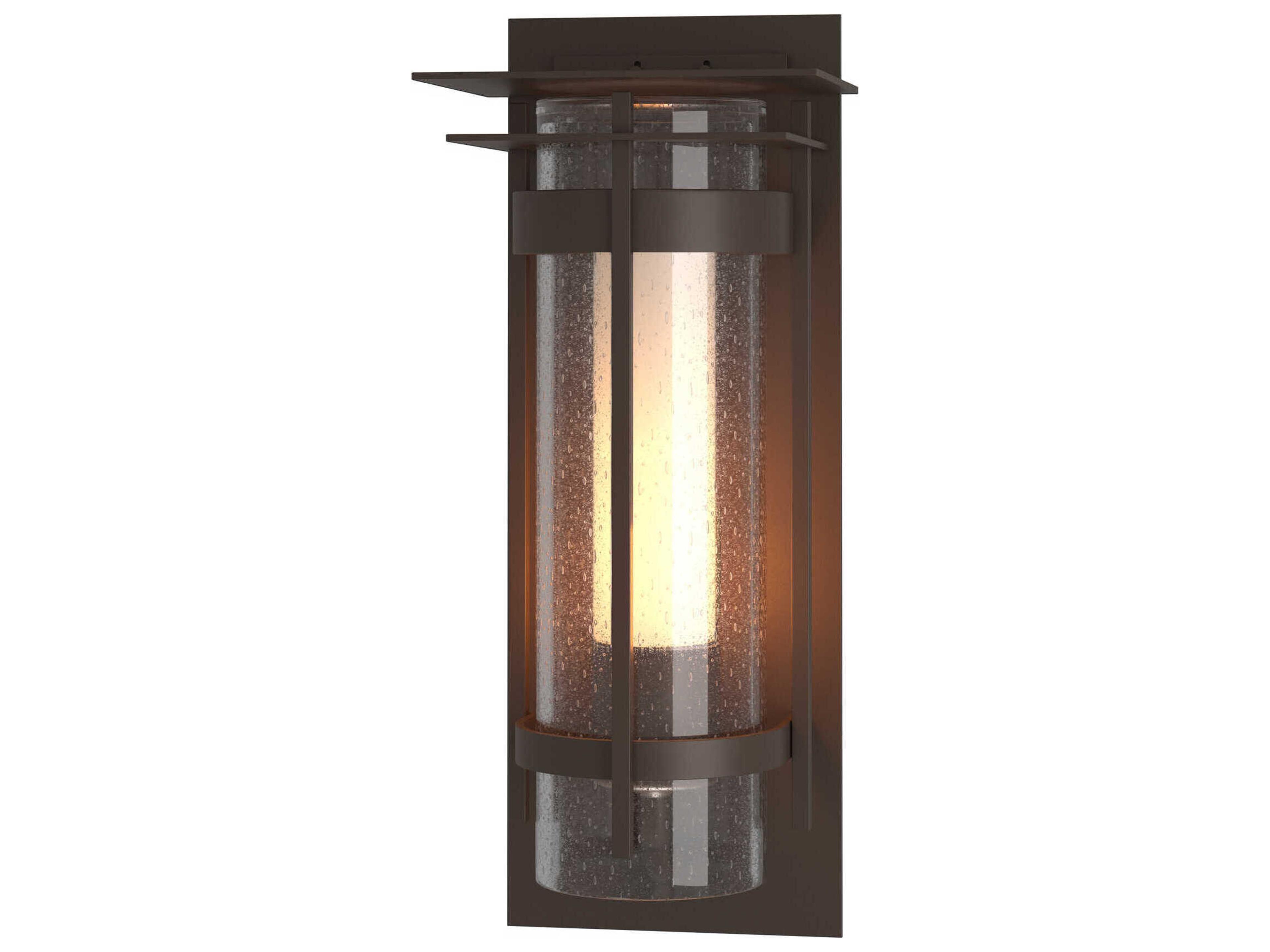 Hubbardton Forge Banded 1 - Light Outdoor Wall Light