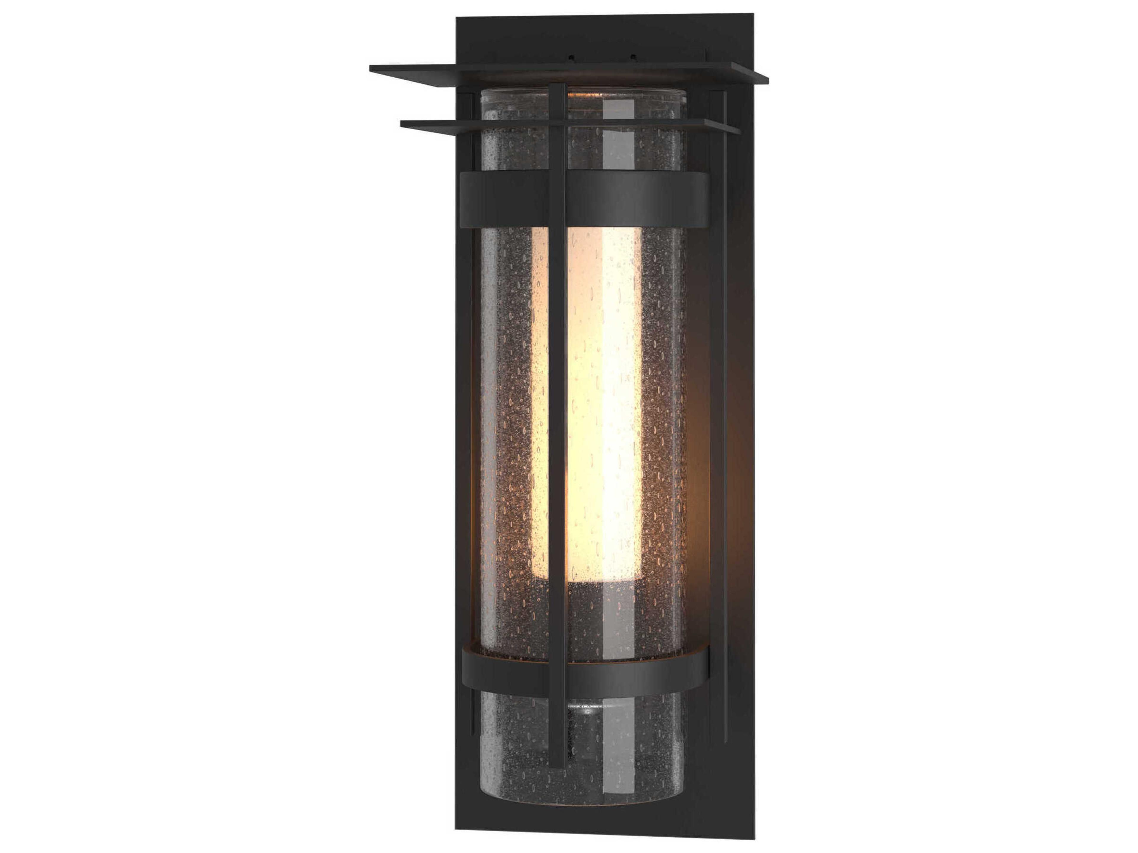 Banded Outdoor Wall Sconce Large