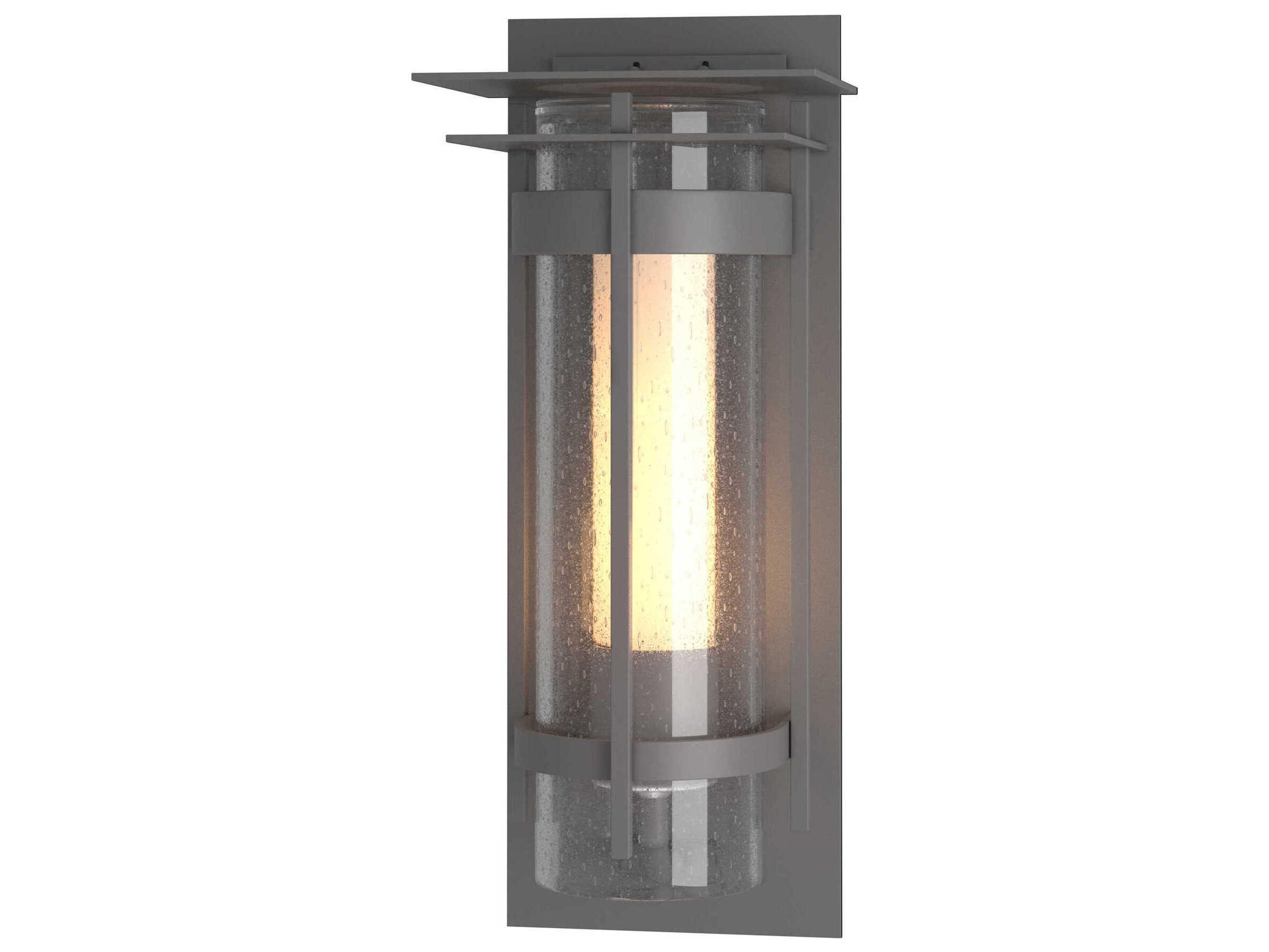 Hubbardton Forge Banded 1 - Light Outdoor Wall Light