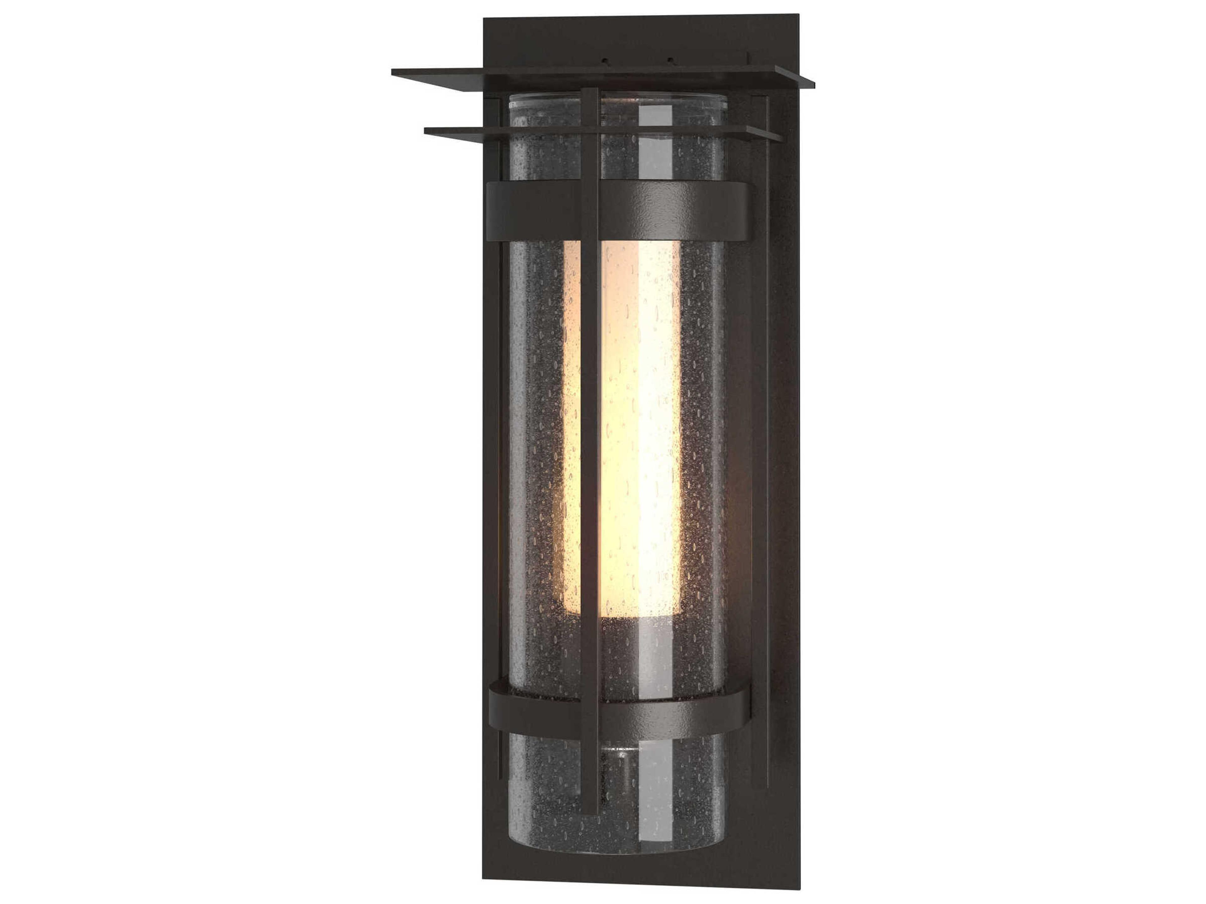 Hubbardton Forge Banded 1 - Light Outdoor Wall Light