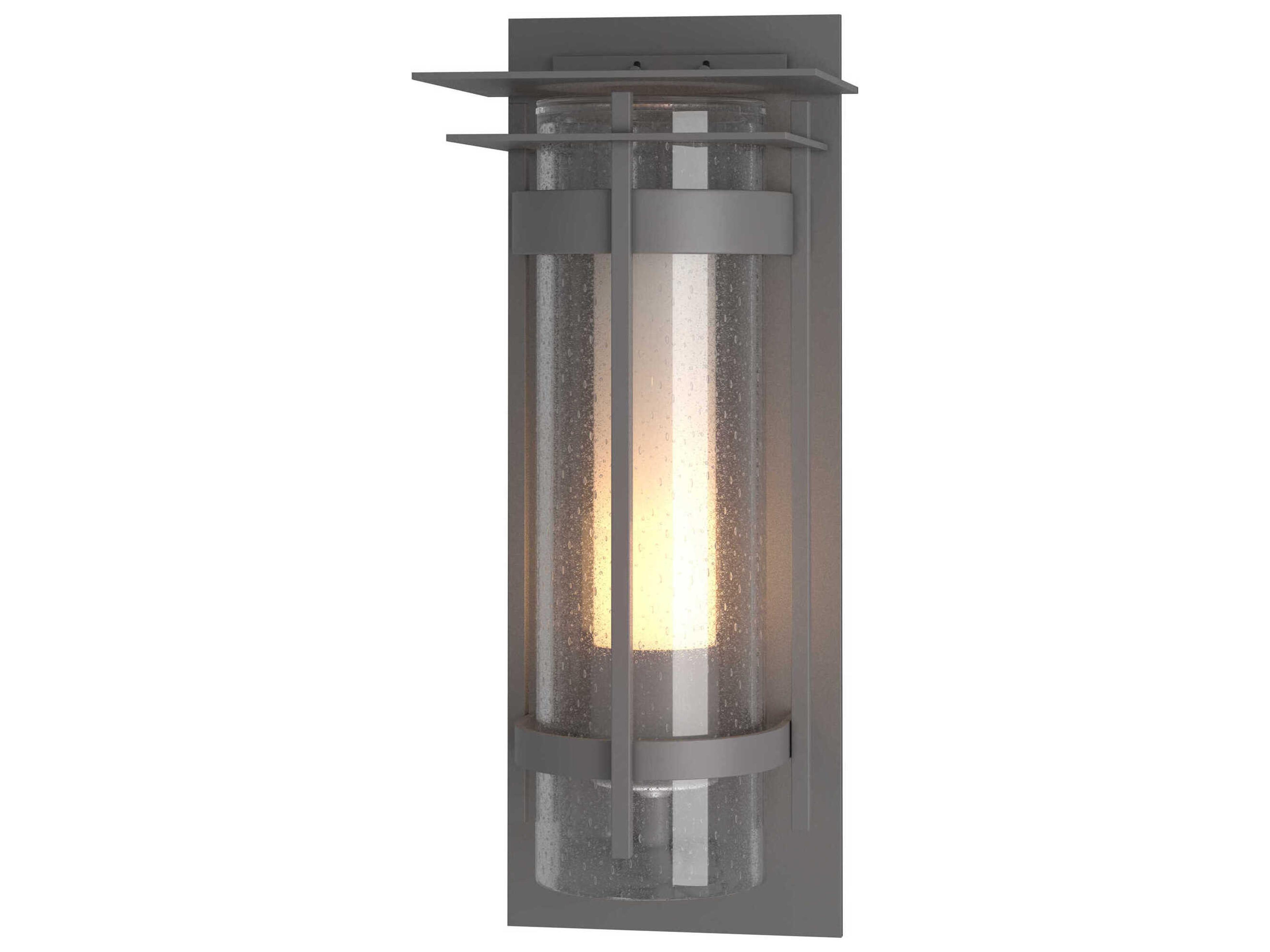 Hubbardton Forge Banded 1 - Light Outdoor Wall Light