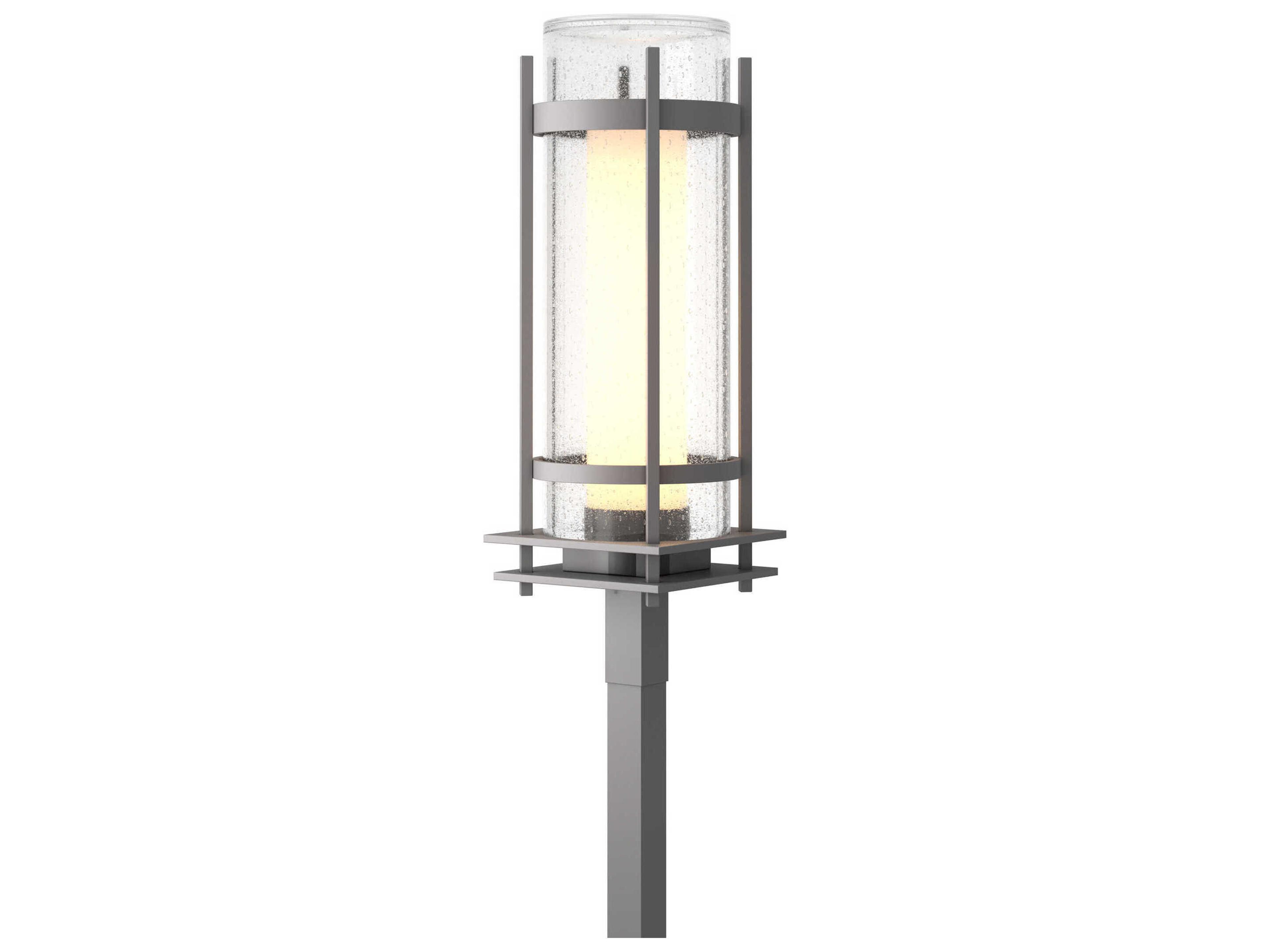 Hubbardton Forge Banded 1 - Light Outdoor Post Light