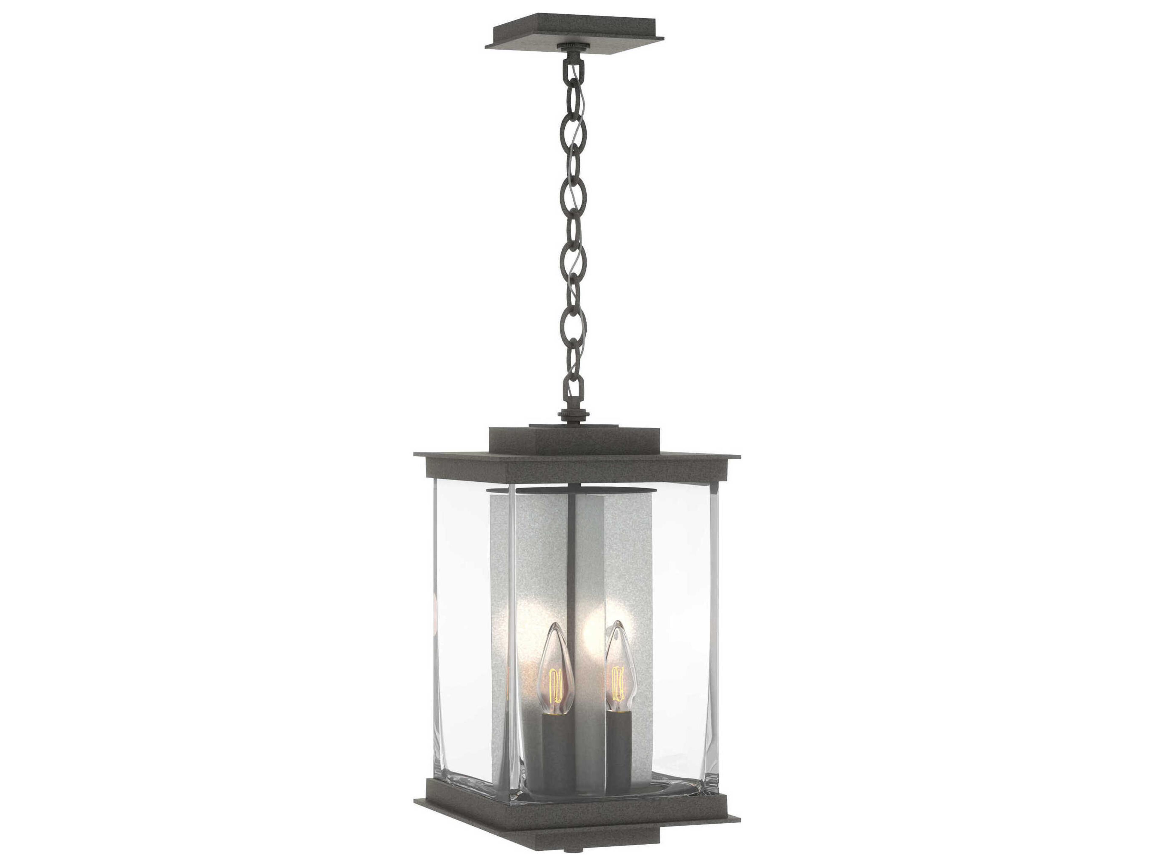 Hubbardton Forge Kingston 4 - Light Glass Outdoor Hanging Light