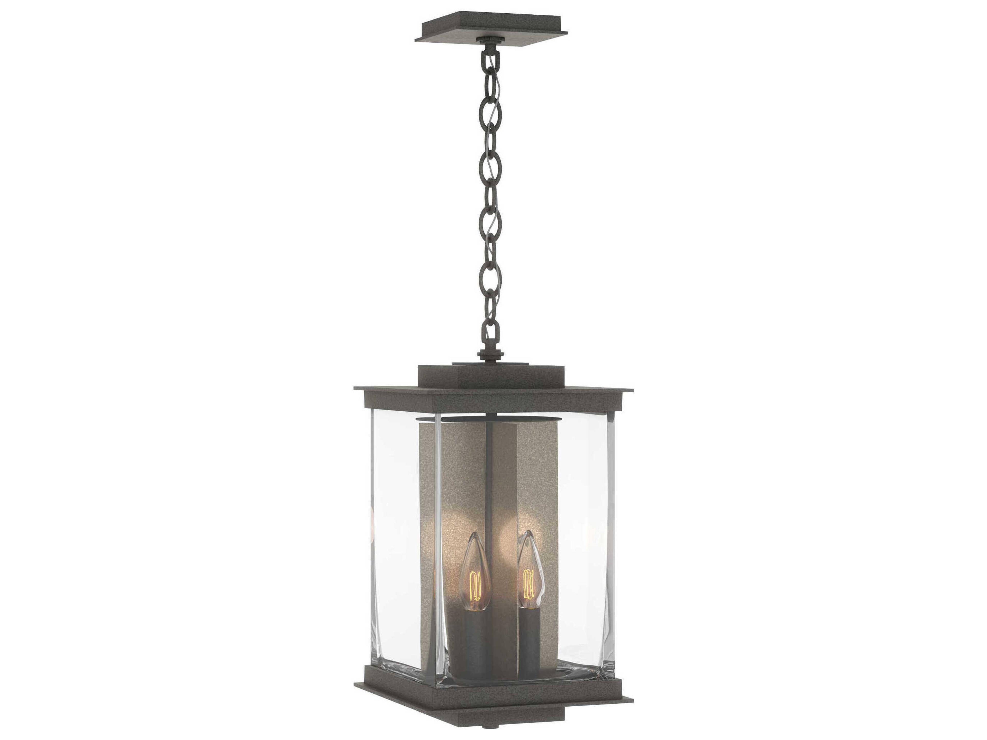 Hubbardton Forge Kingston 4 - Light Glass Outdoor Hanging Light