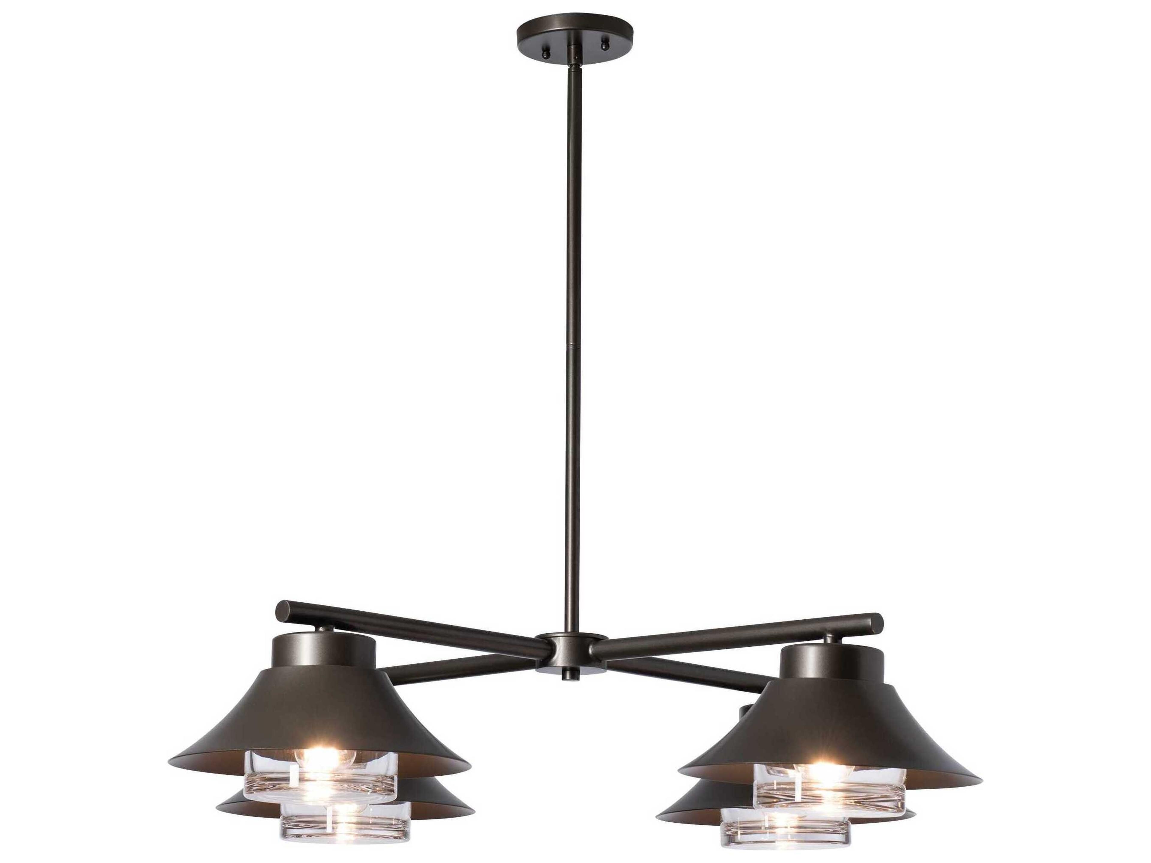 Hubbardton Forge Stowe 4-Light Outdoor Hanging Light