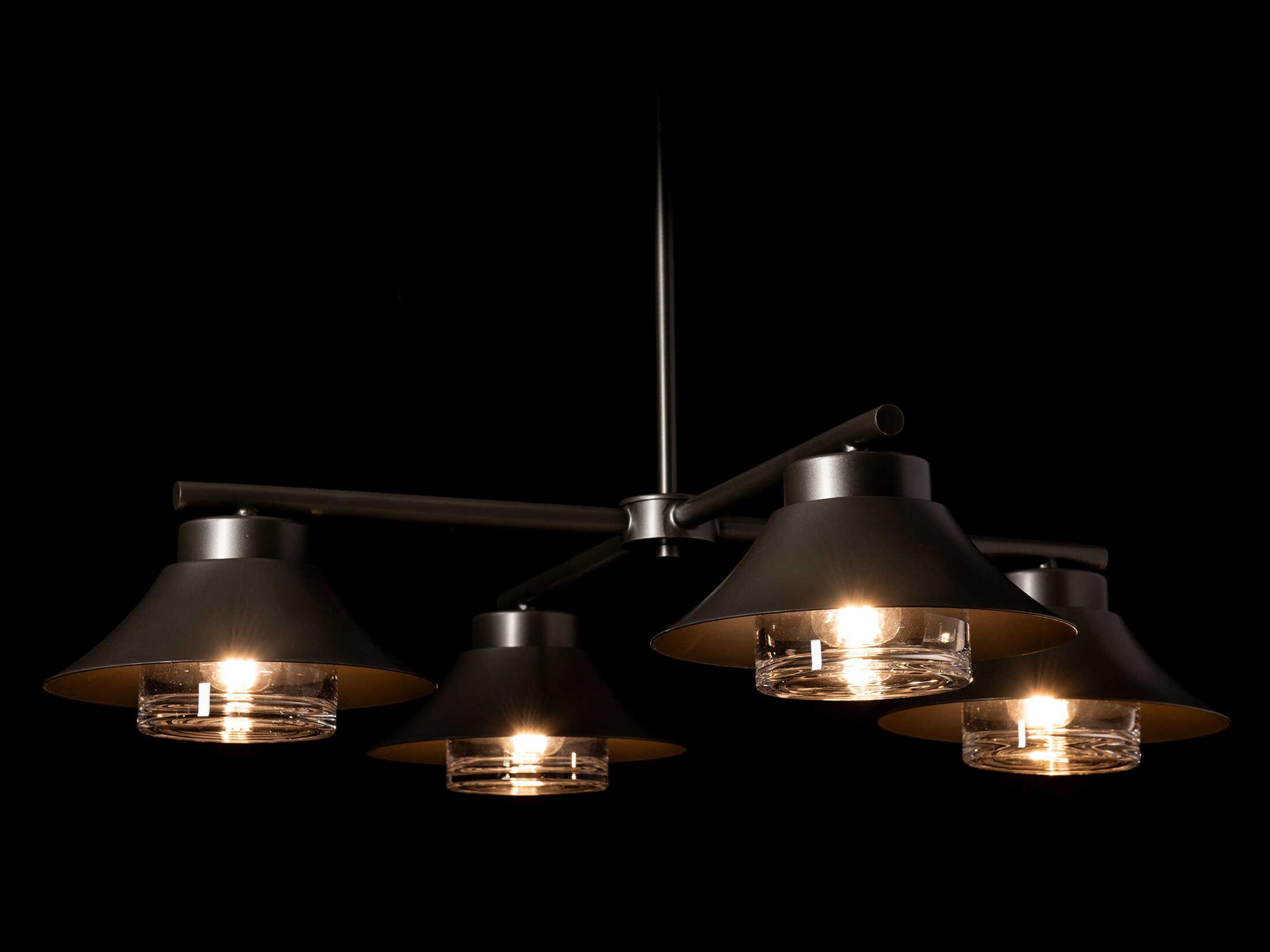 Hubbardton Forge Stowe 4-Light Outdoor Hanging Light