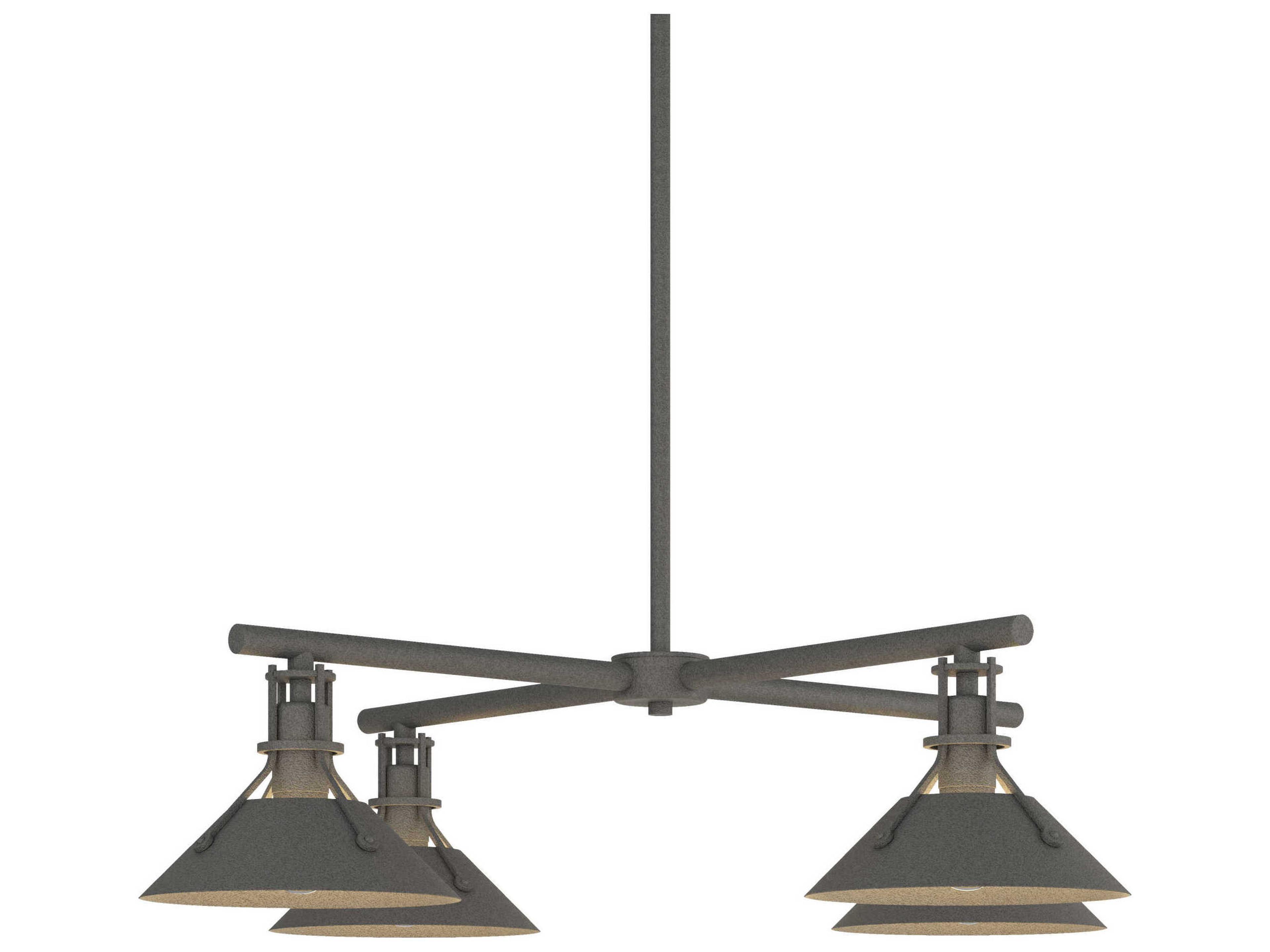 Hubbardton Forge Henry 4 - Light Outdoor Hanging Light