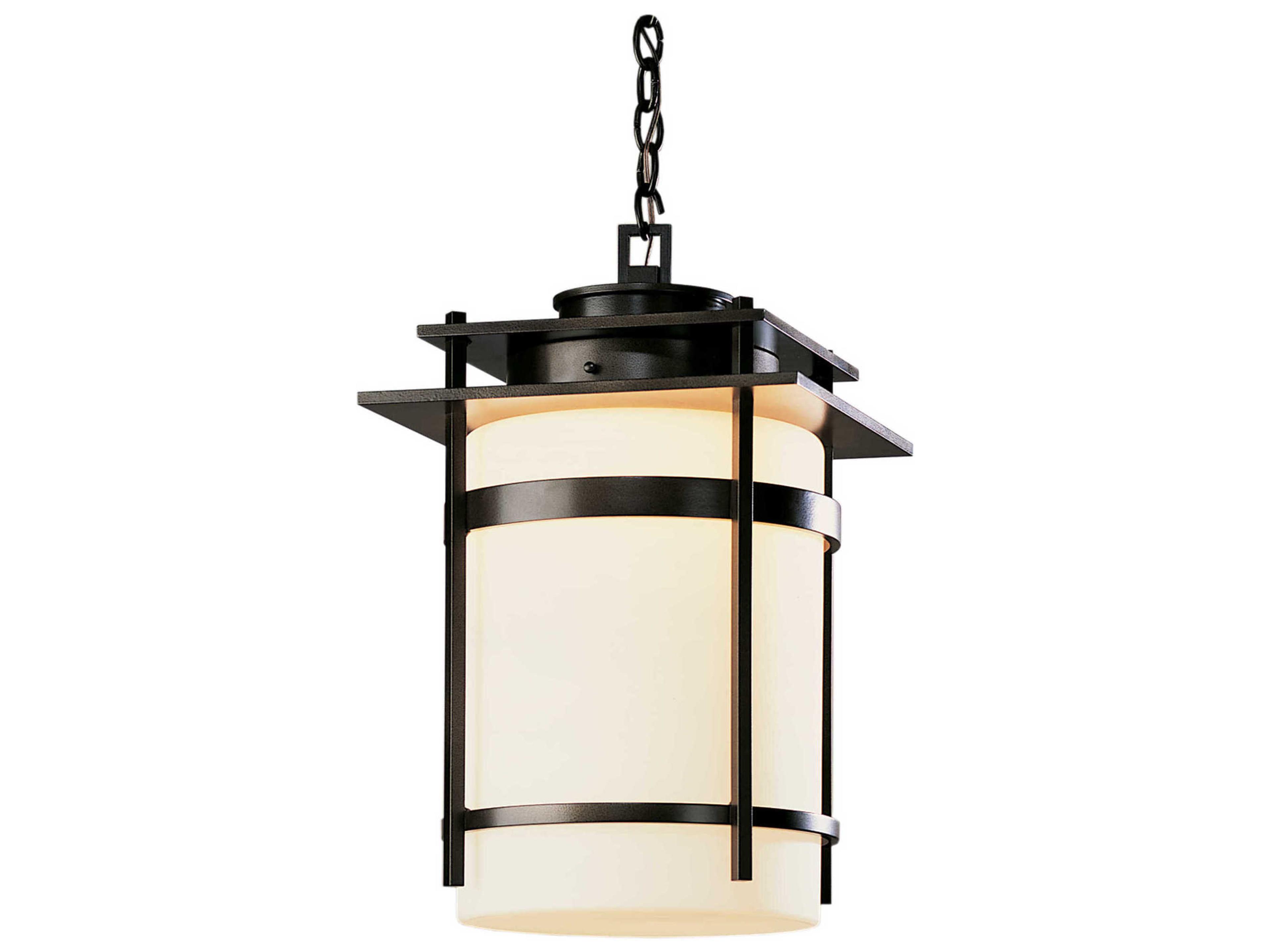Banded Large Outdoor Ceiling Fixture
