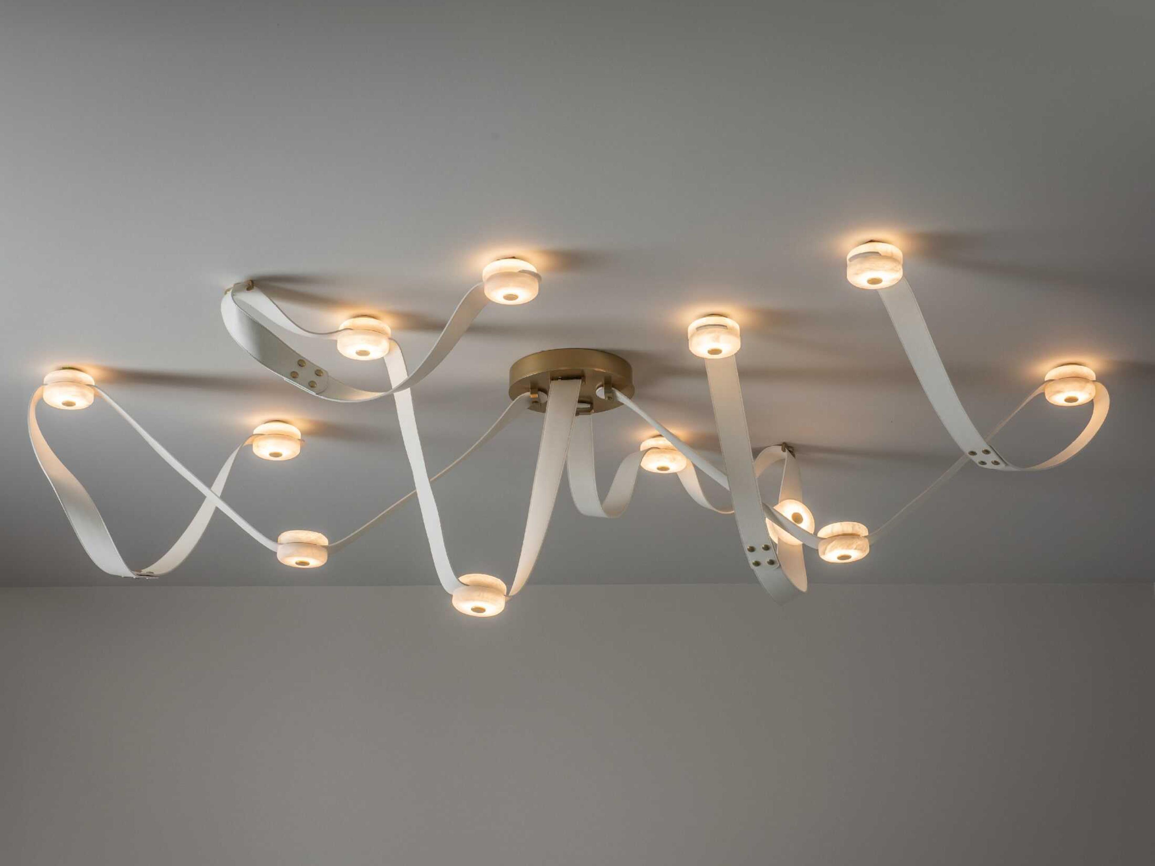 Hubbardton Forge Art + Alchemy SNAPS 12-Light Pendant