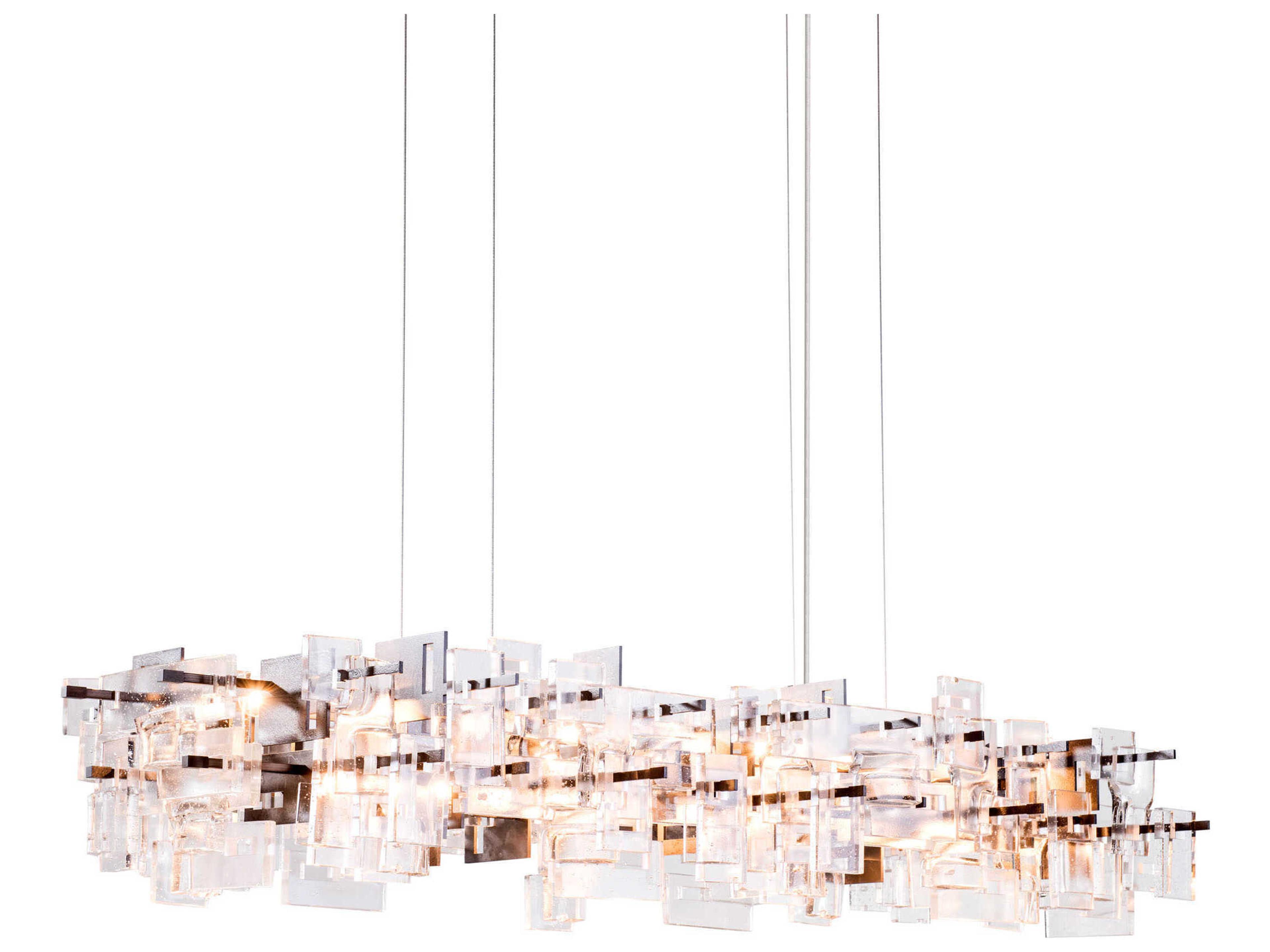 Fusion Large Linear Pendant Modern Geometric