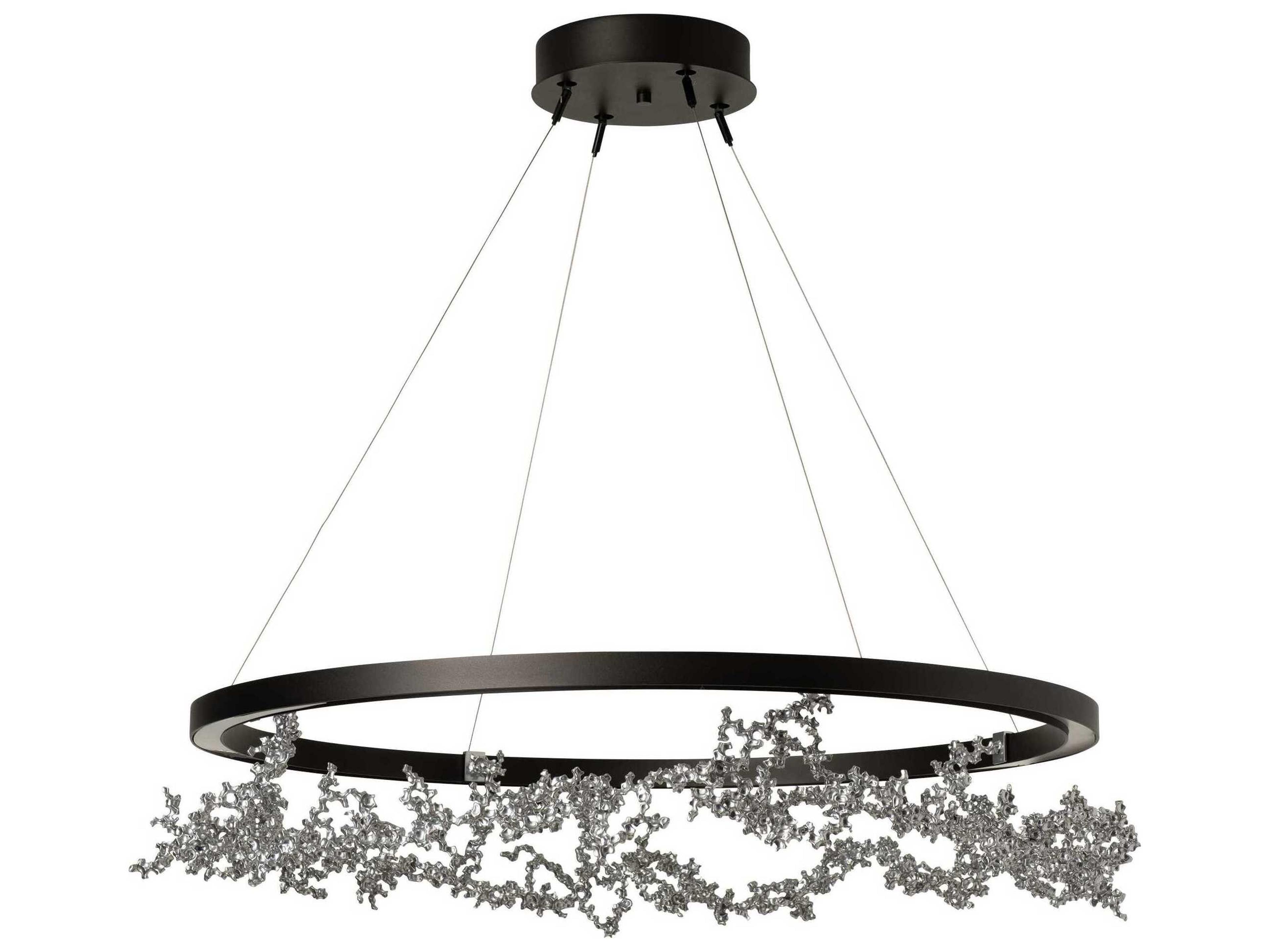 Hubbardton Forge Art + Alchemy Coral 1-Light Round Pendant