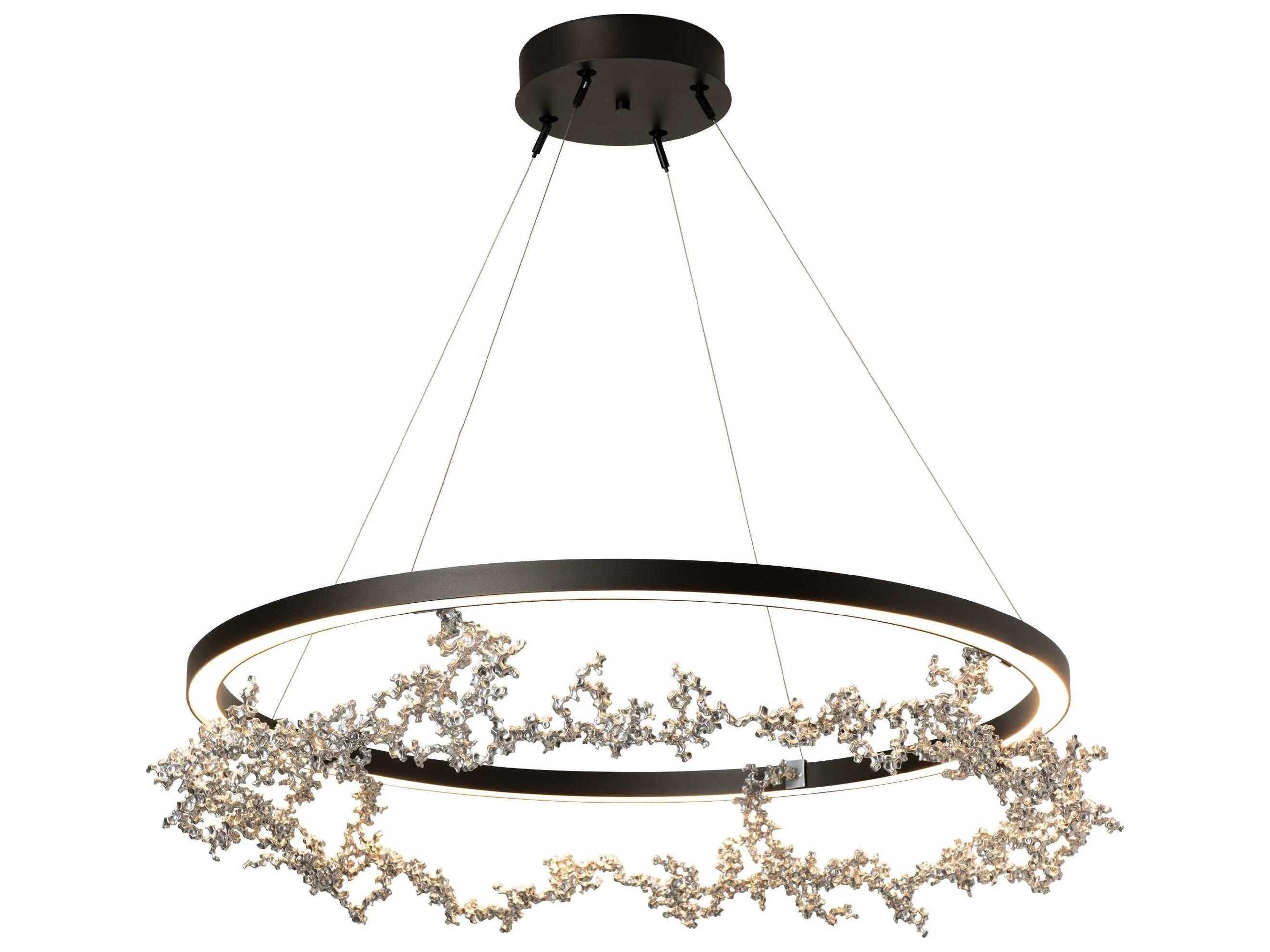Hubbardton Forge Art + Alchemy Coral 1-Light Round Pendant