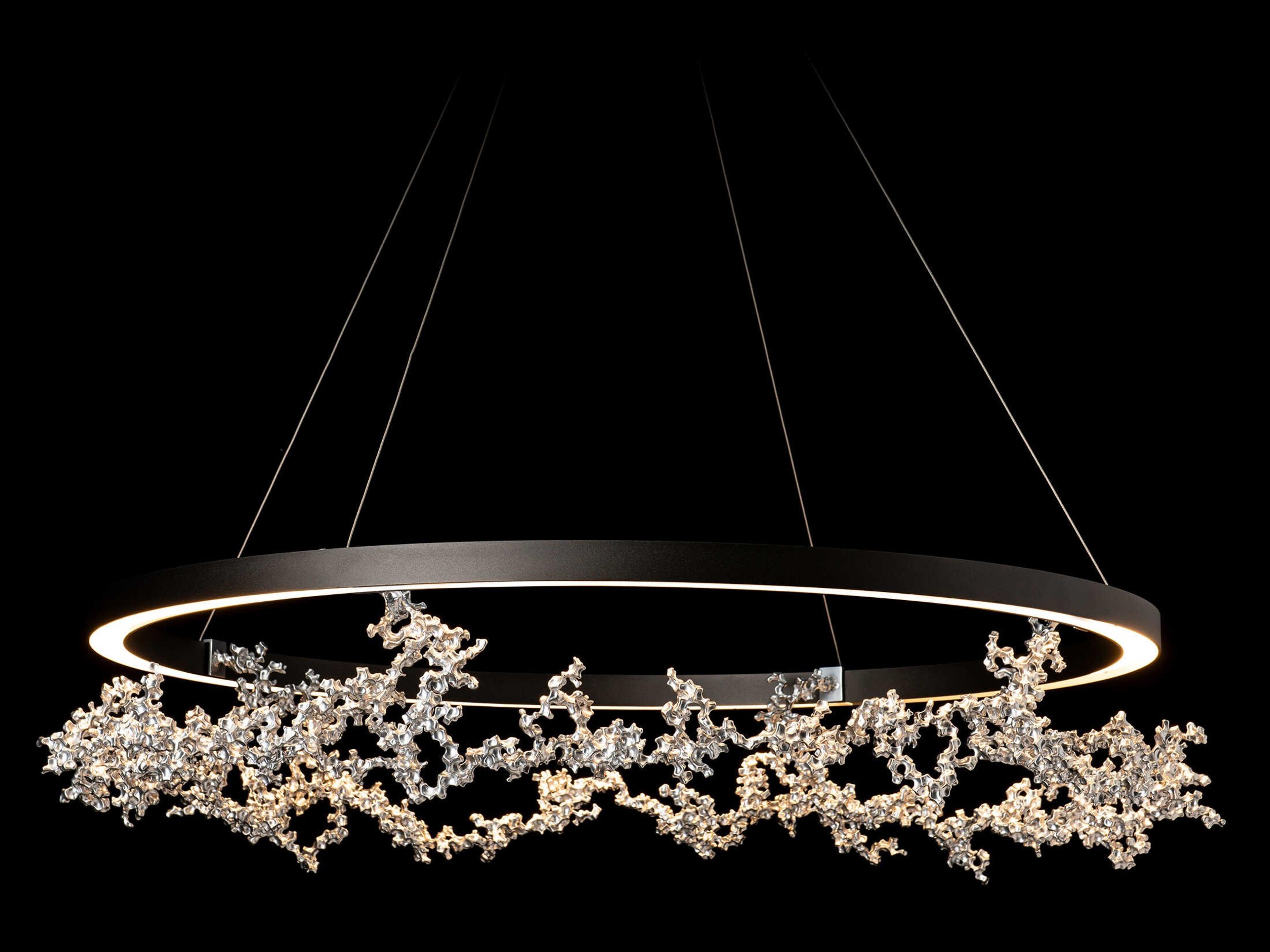 Hubbardton Forge Art + Alchemy Coral 1-Light Round Pendant