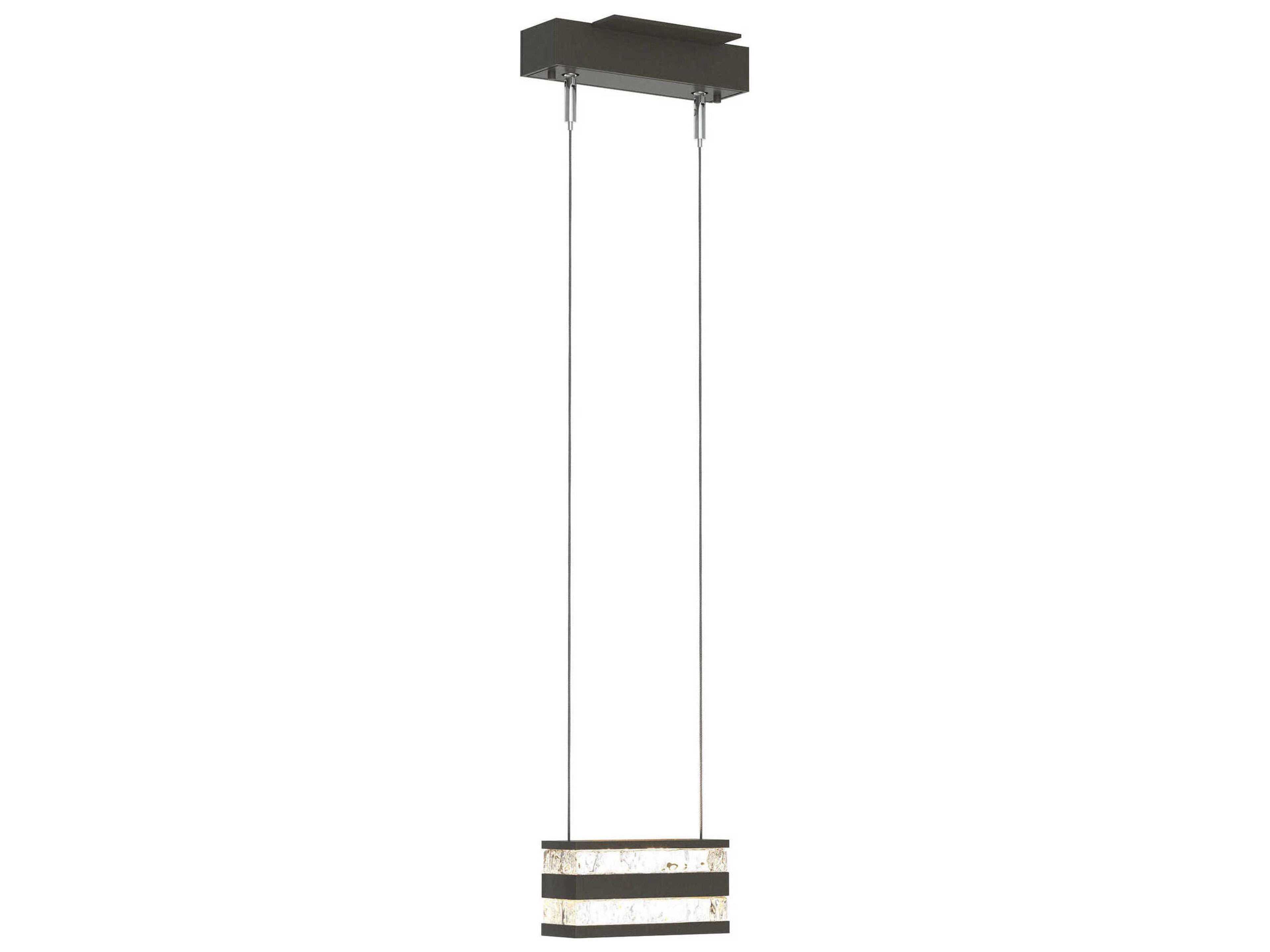 Hubbardton Forge Art + Alchemy Stacks 1-Light Geometric Mini Pendant