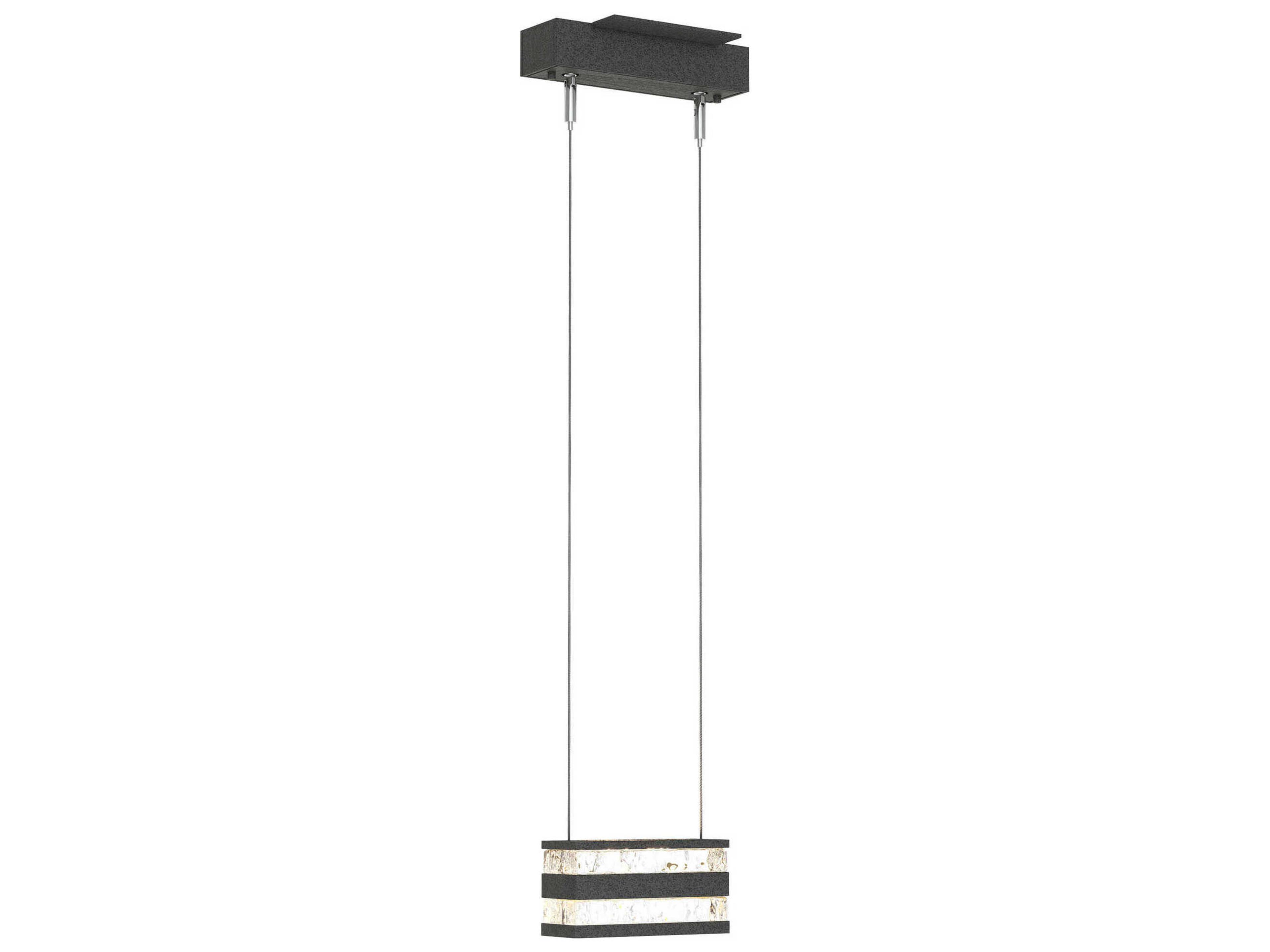 Hubbardton Forge Art + Alchemy Stacks 1-Light Geometric Mini Pendant