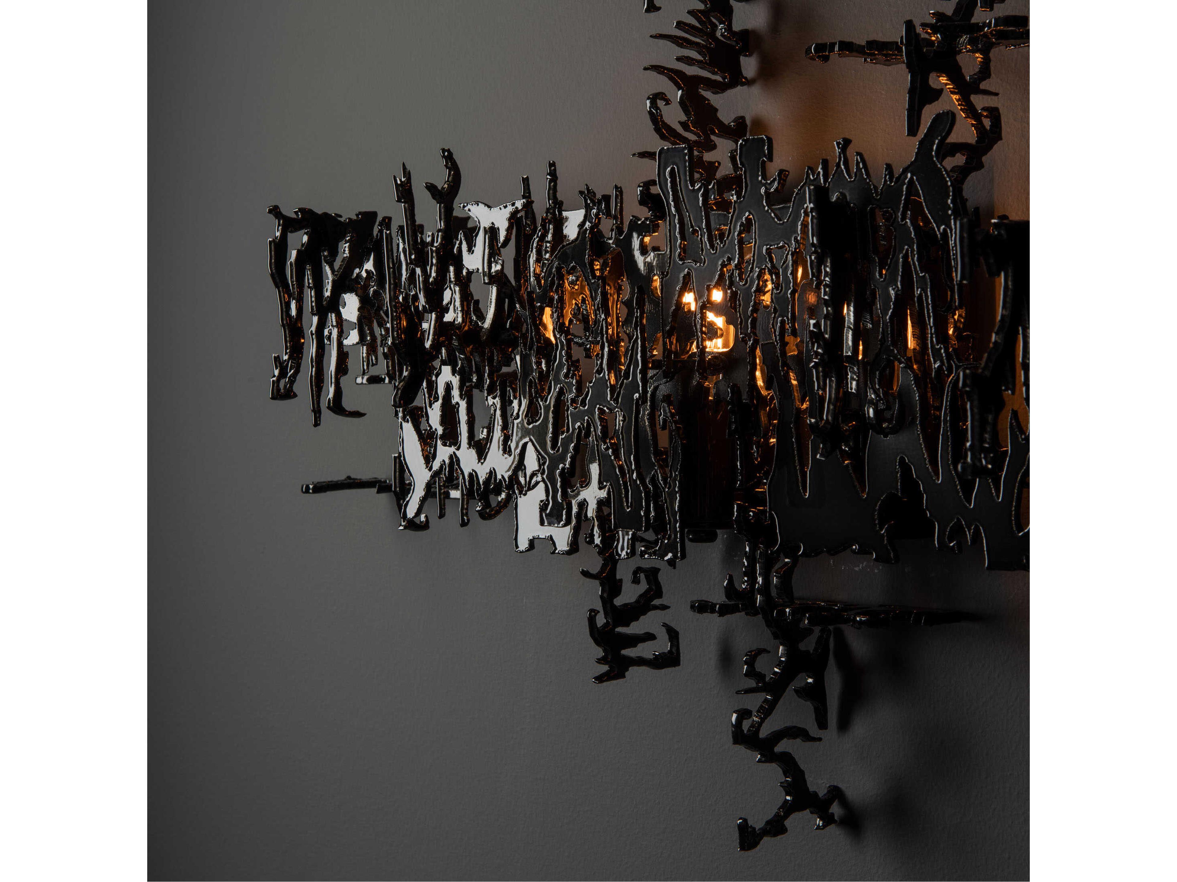 Hubbardton Forge Art + Alchemy Brutus 2-Light Wall Sconce