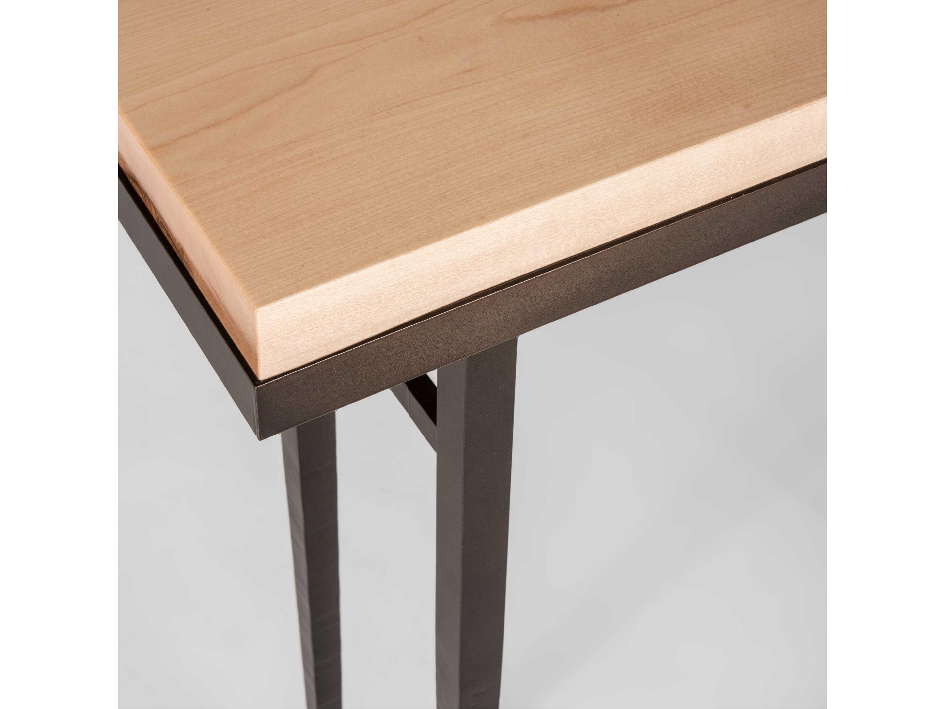 Hubbardton Forge Wick Rectangular Wood Console Table