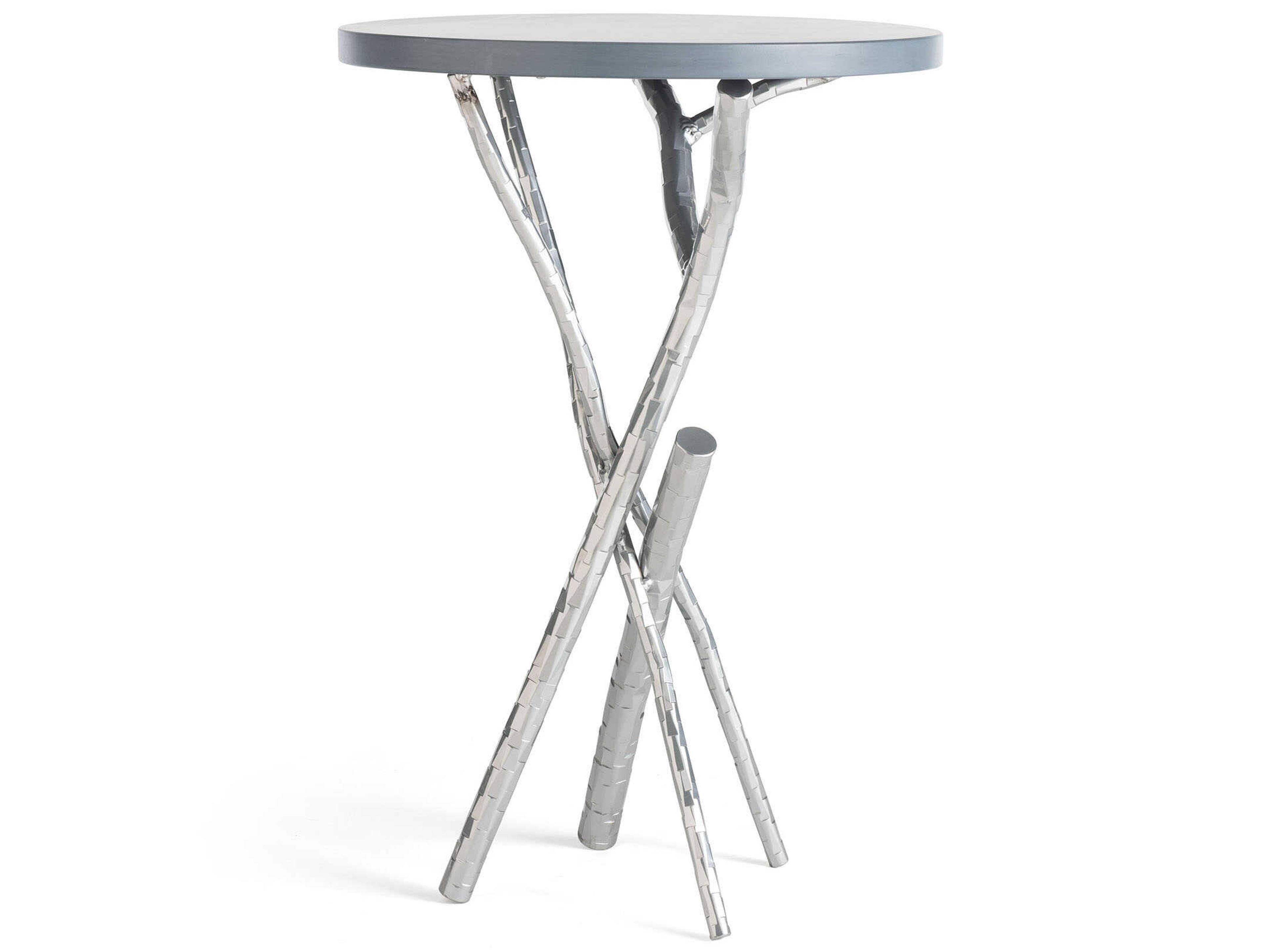 Hubbardton Forge Brindille Round Wood End Table