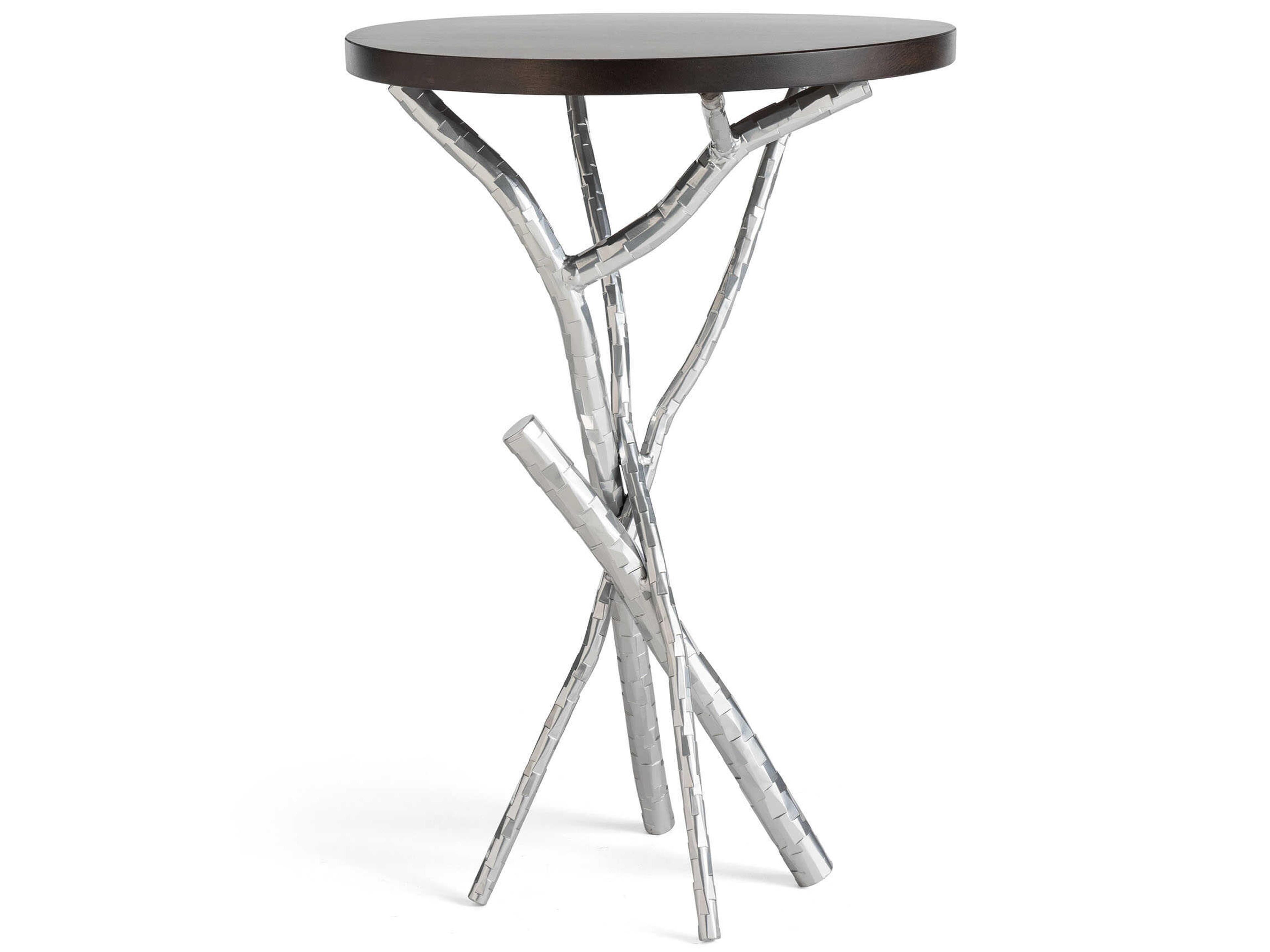 Hubbardton Forge Brindille Round Wood End Table