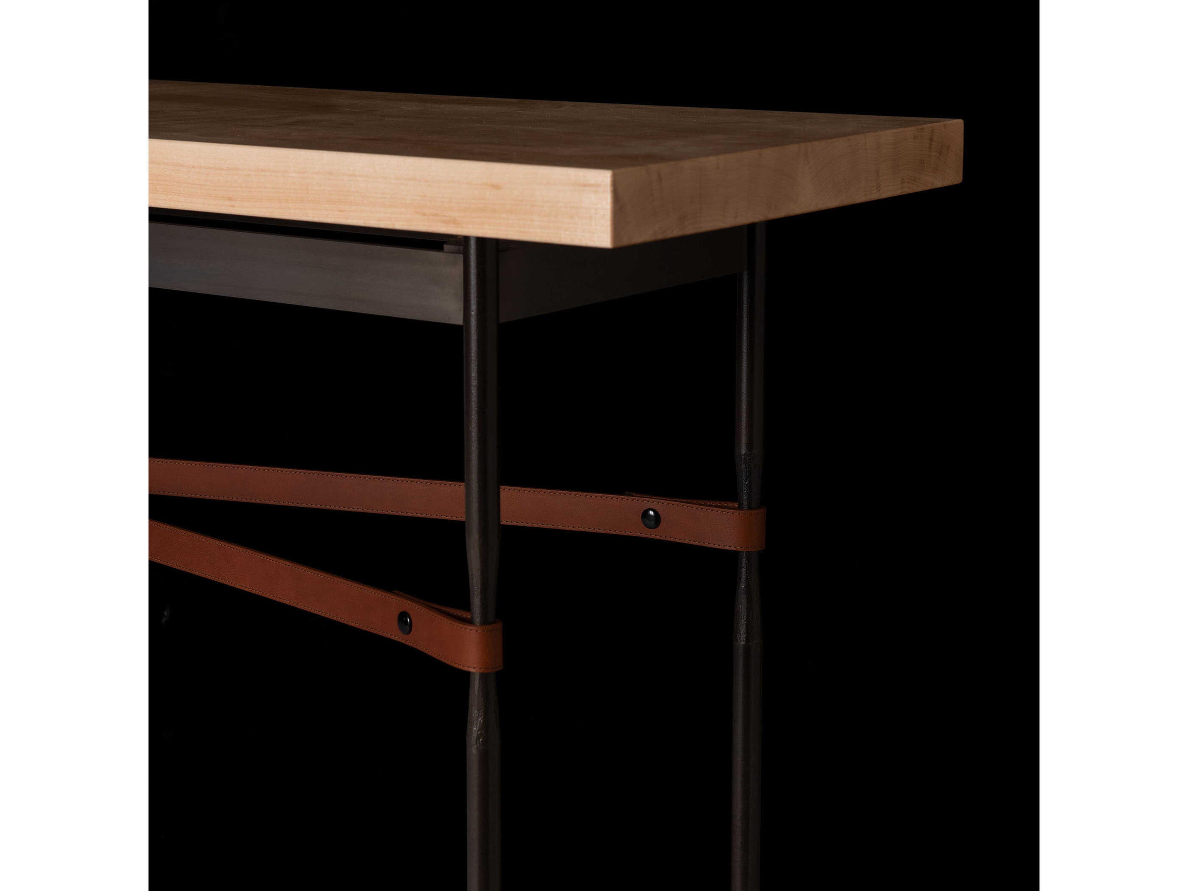 Hubbardton Forge Equus Rectangular Wood Console Table