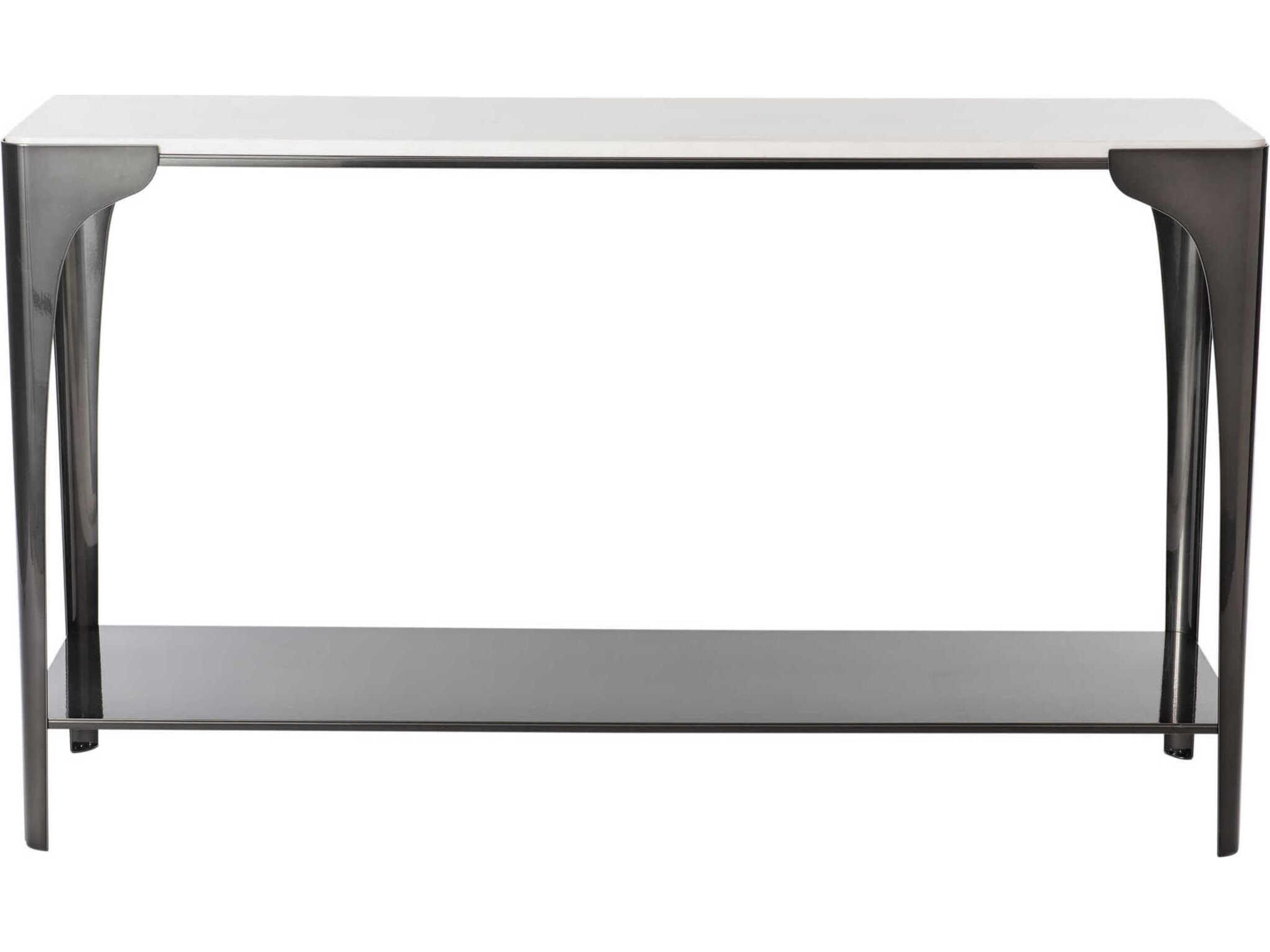 Hubbardton Forge Cove Rectangular Marble Console Table