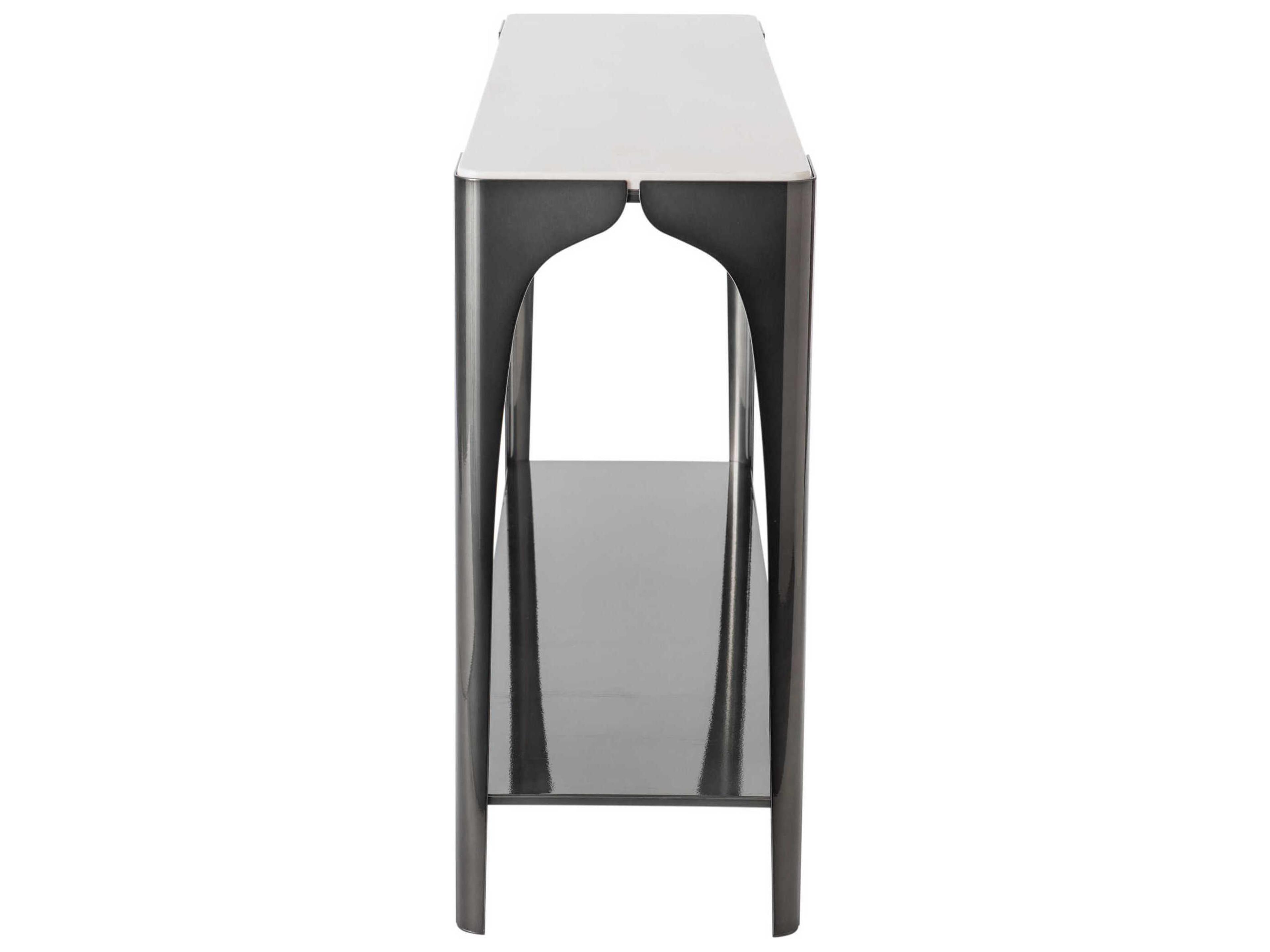 Hubbardton Forge Cove Rectangular Marble Console Table