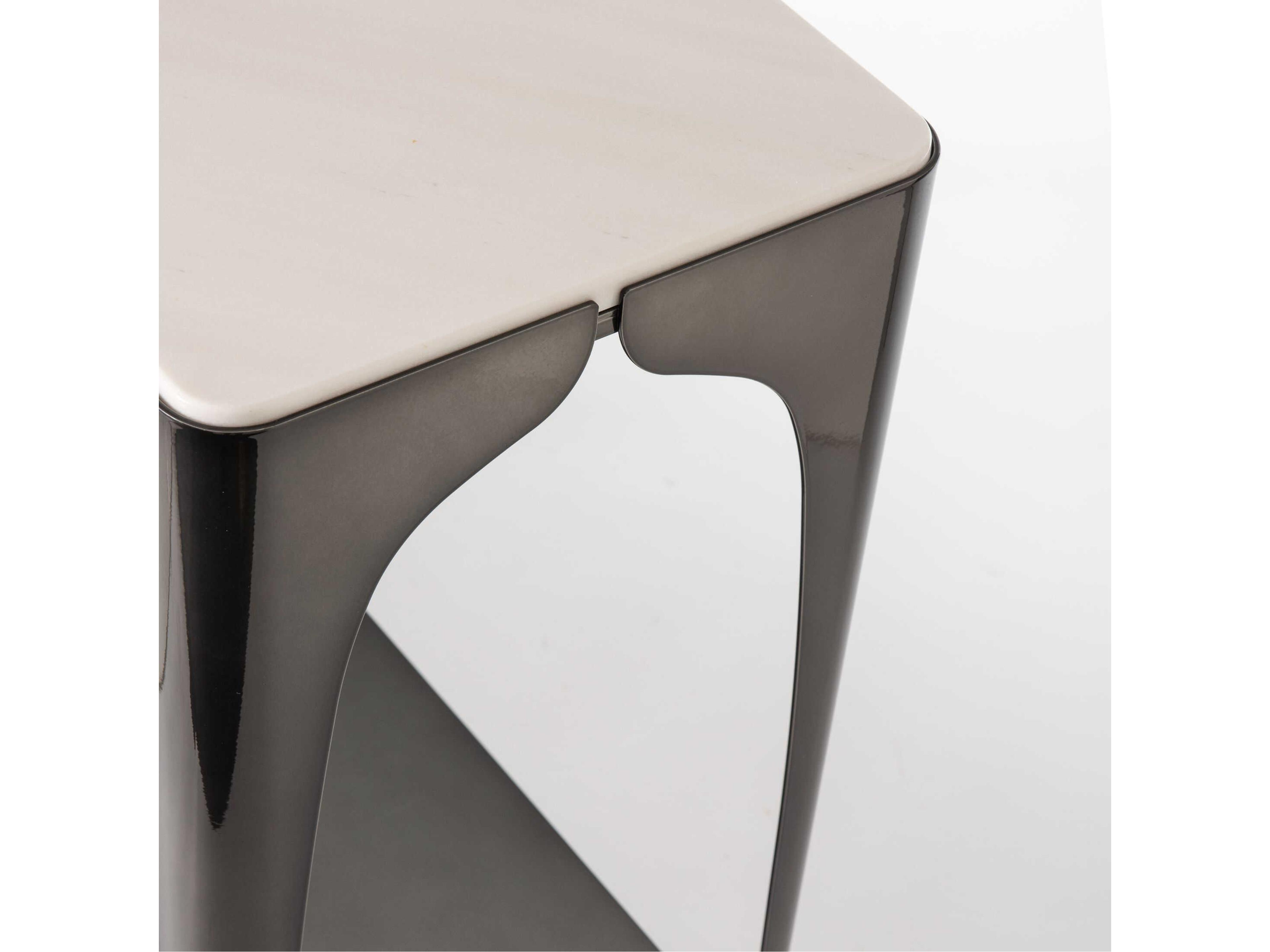 Hubbardton Forge Cove Rectangular Marble Console Table