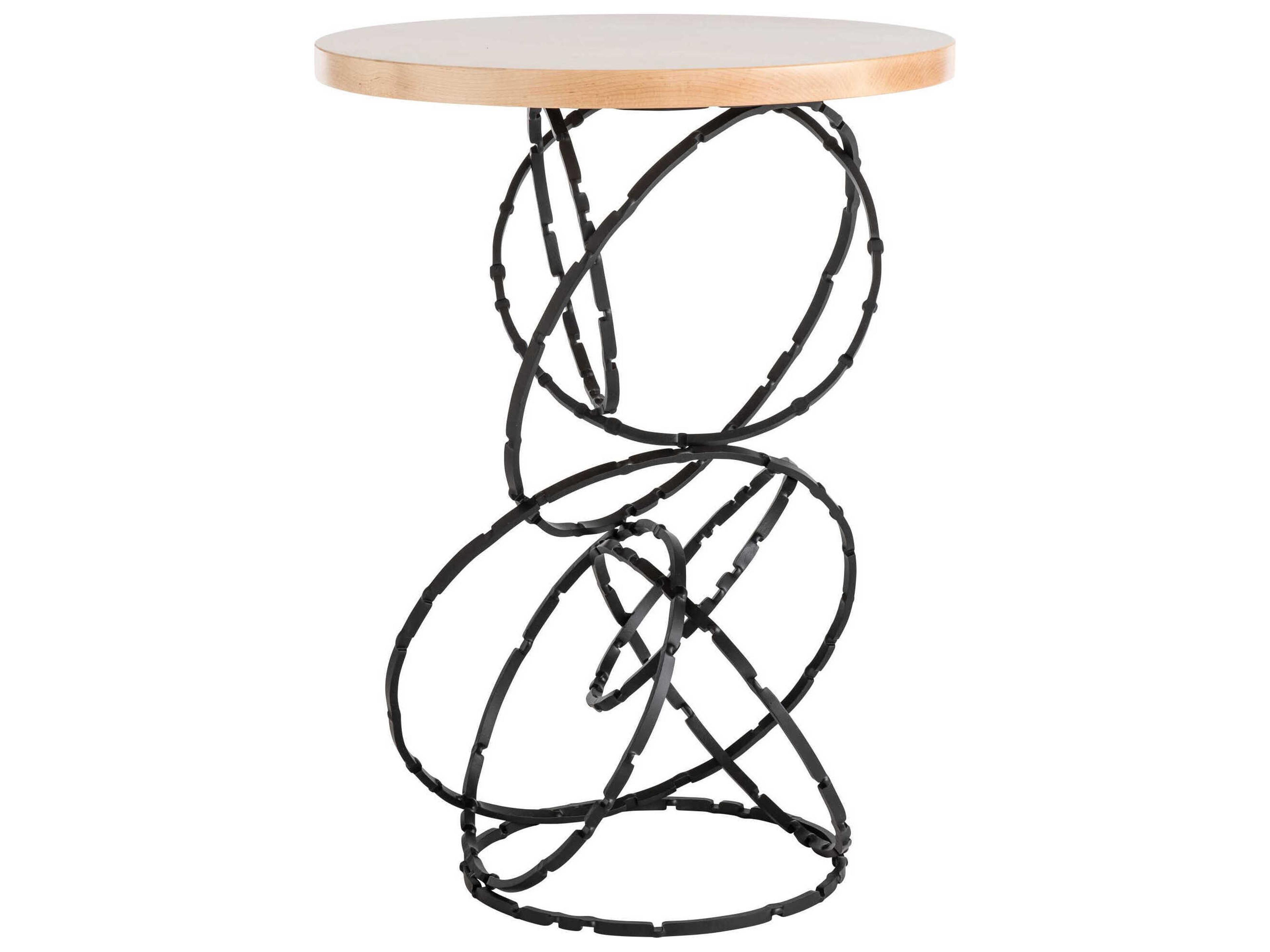 Olympus Round Wood End Table