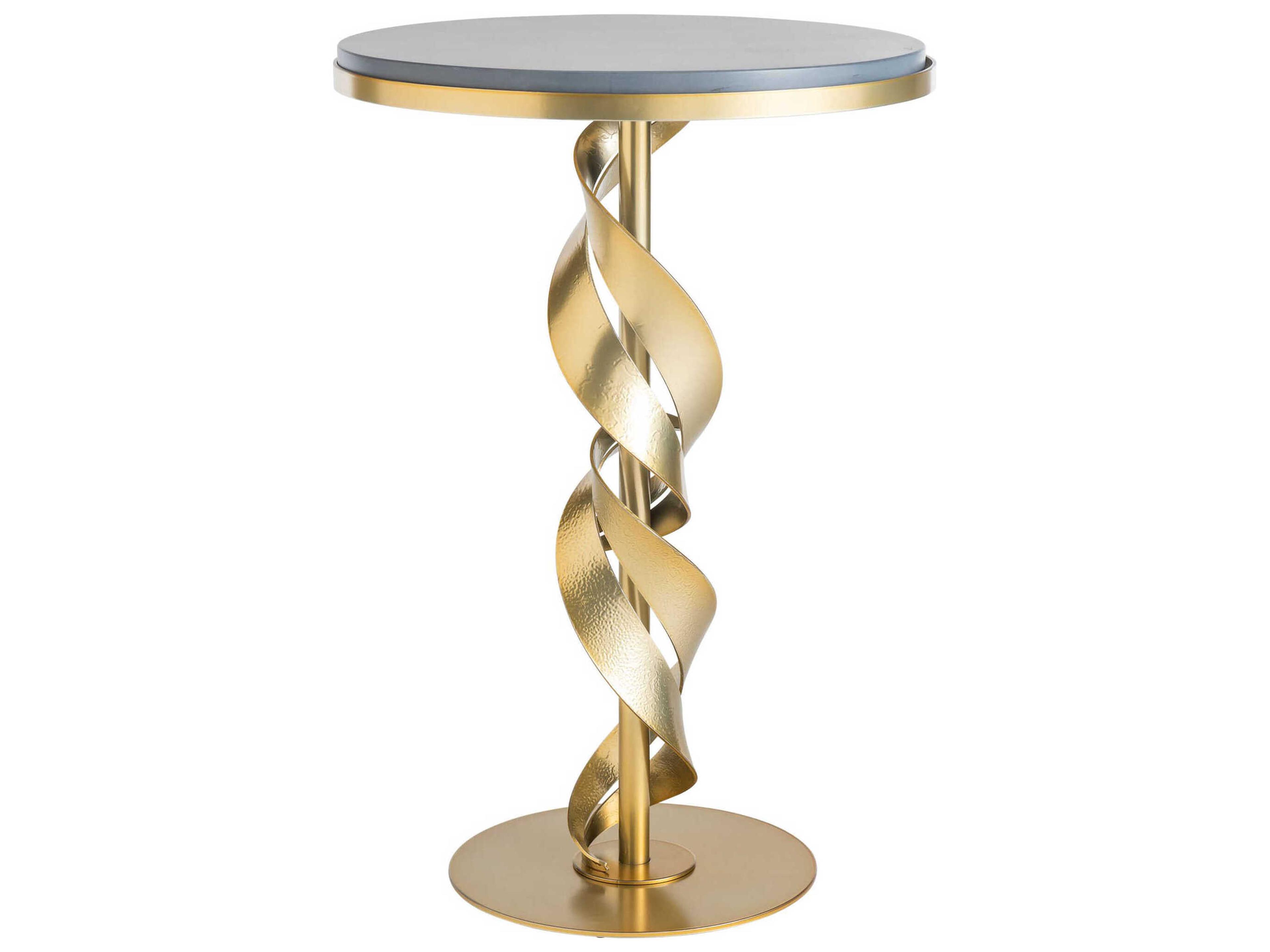 Hubbardton Forge Folio Round Glass End Table