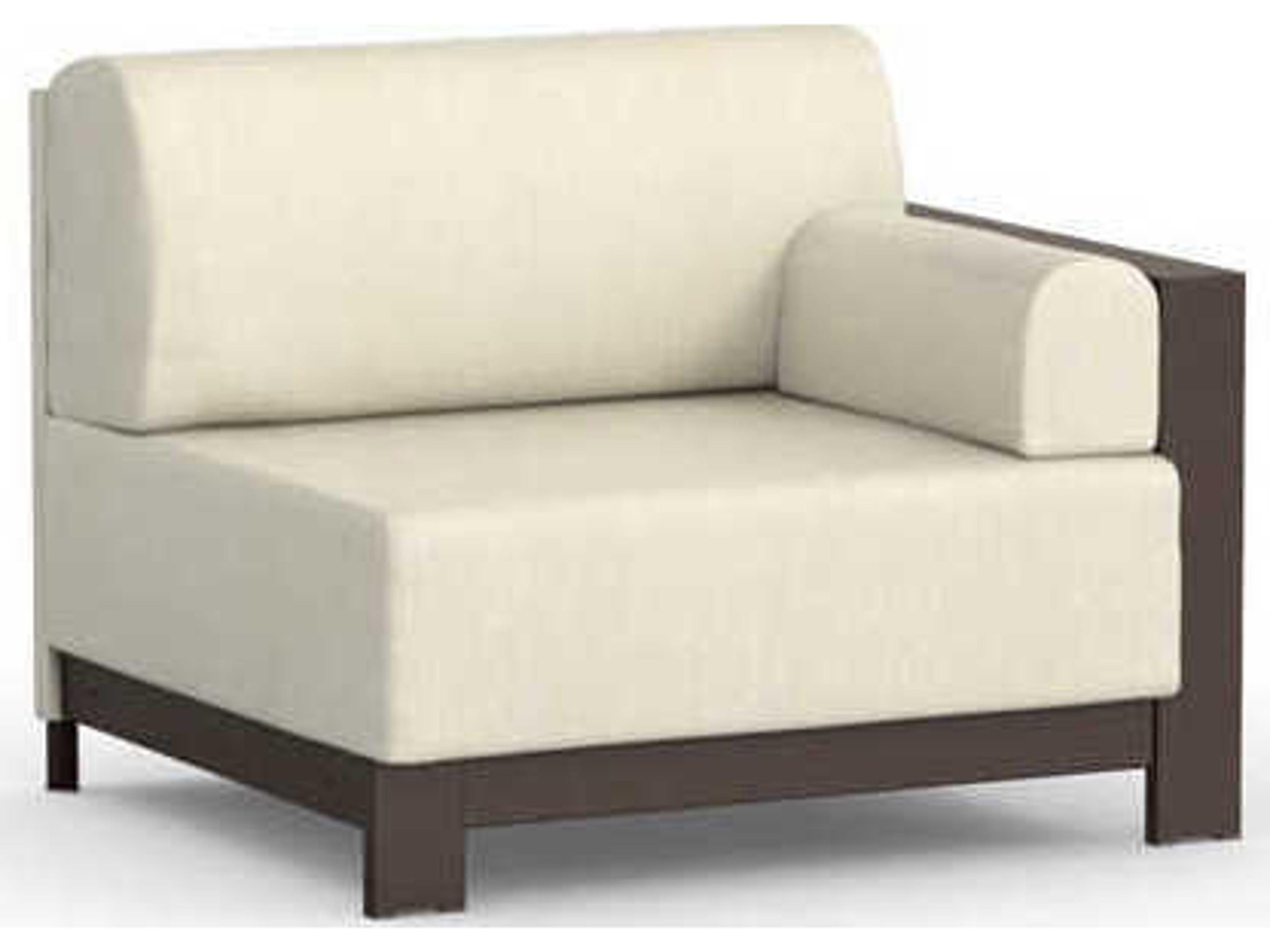 Grace Replacement Left Arm Club Chair Cushions and Back Slip Cover