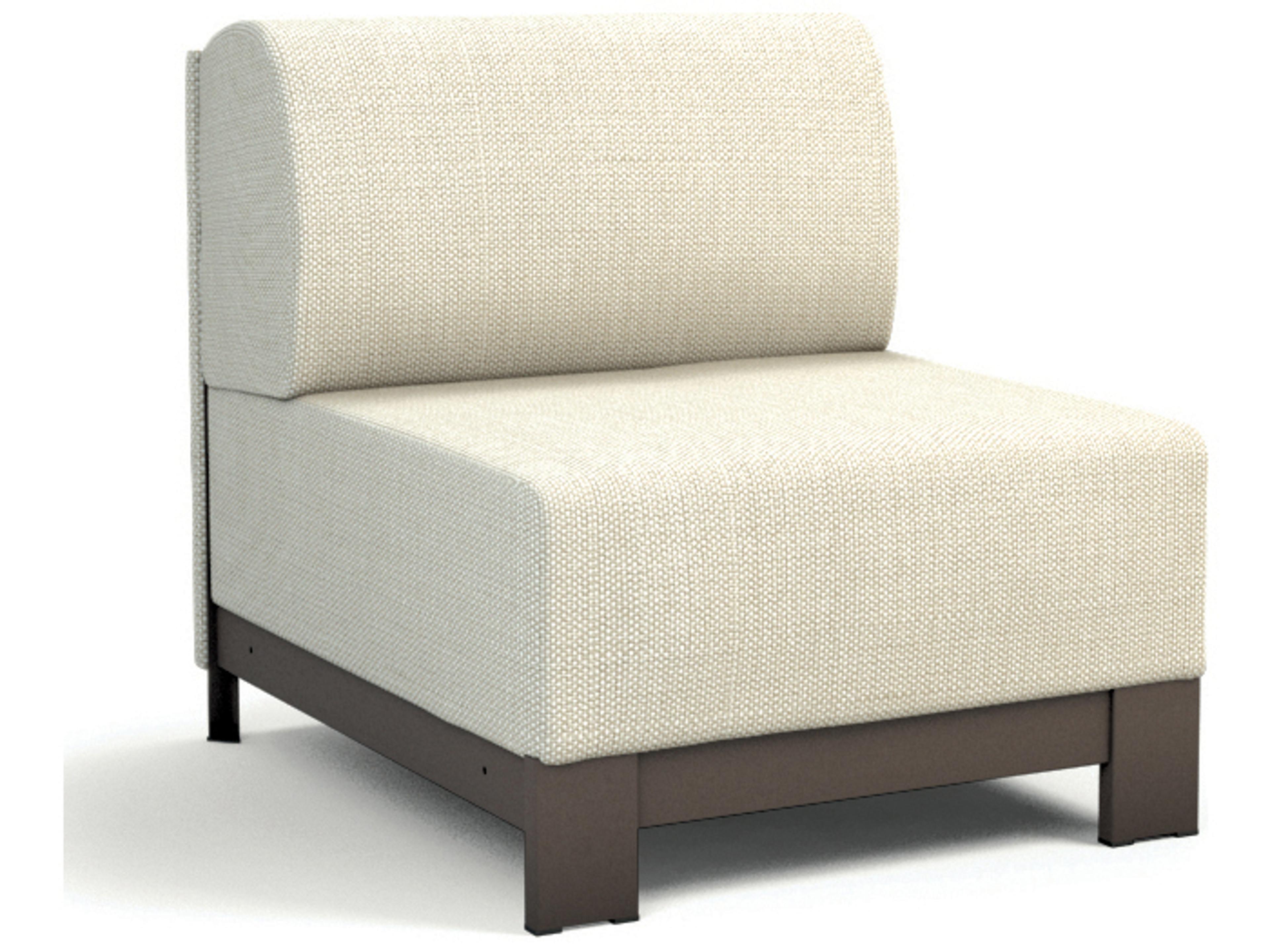 Grace Replacement Armless Chat Chair Cushions