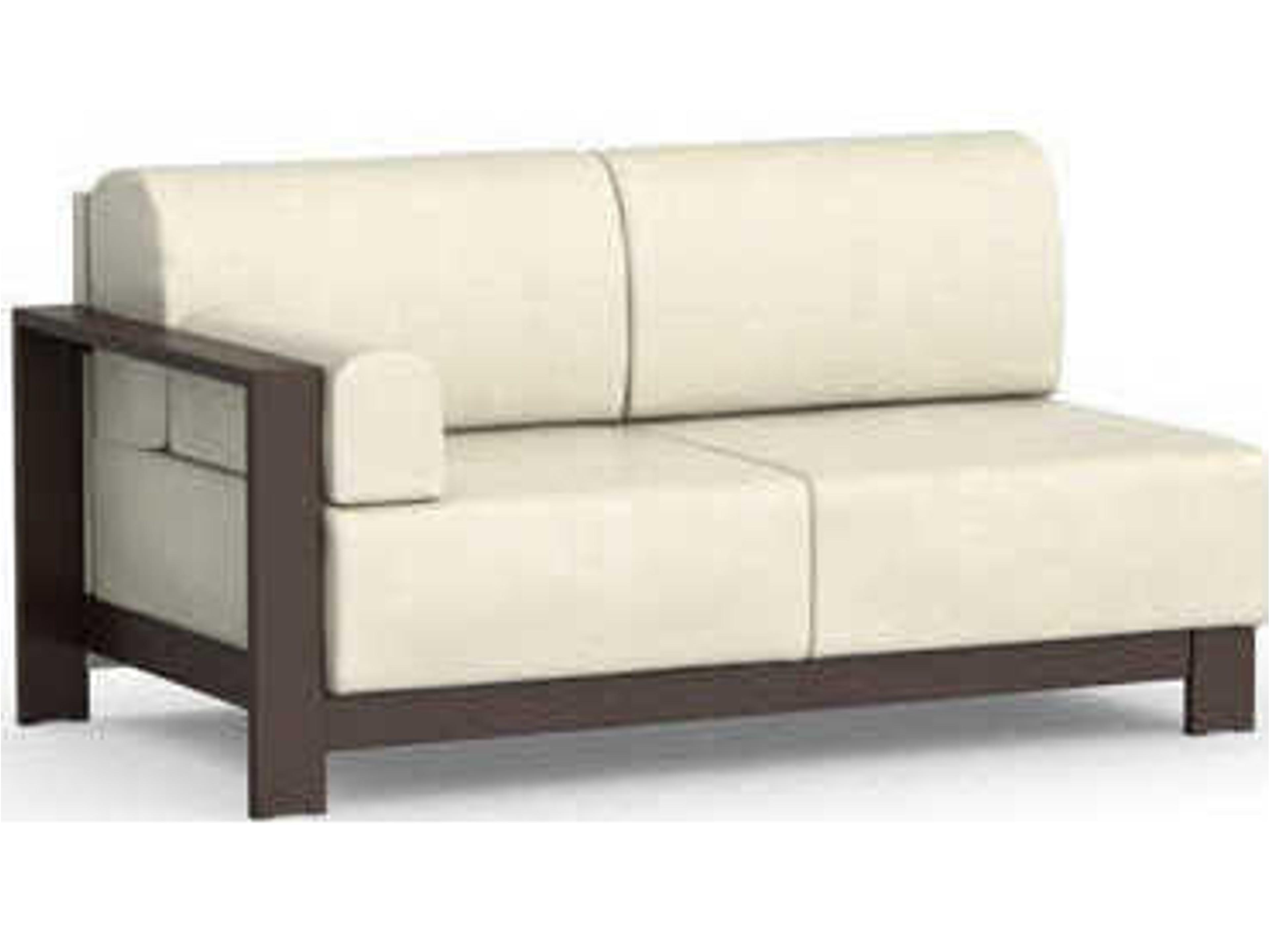 Grace Modular Right Arm Loveseat Durable Outdoor Seating