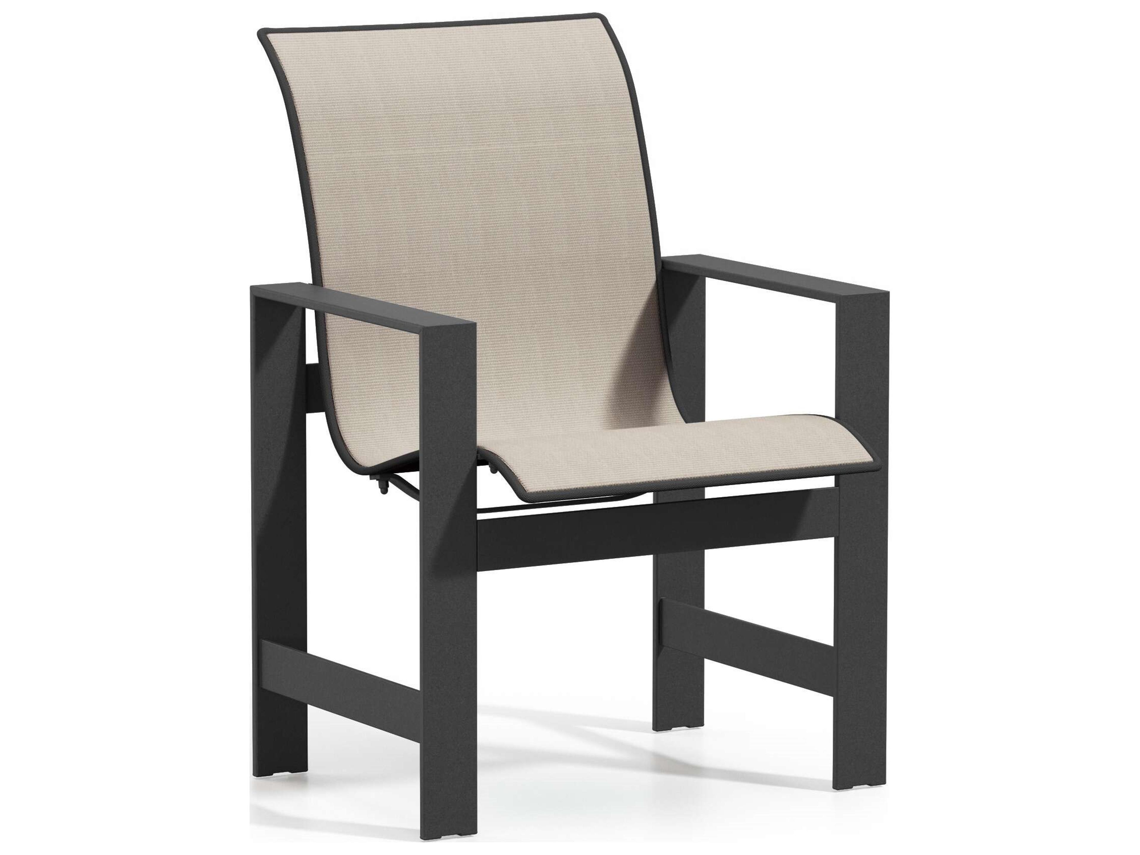 Grace Low Back Café Chair Modern Outdoor Seating
