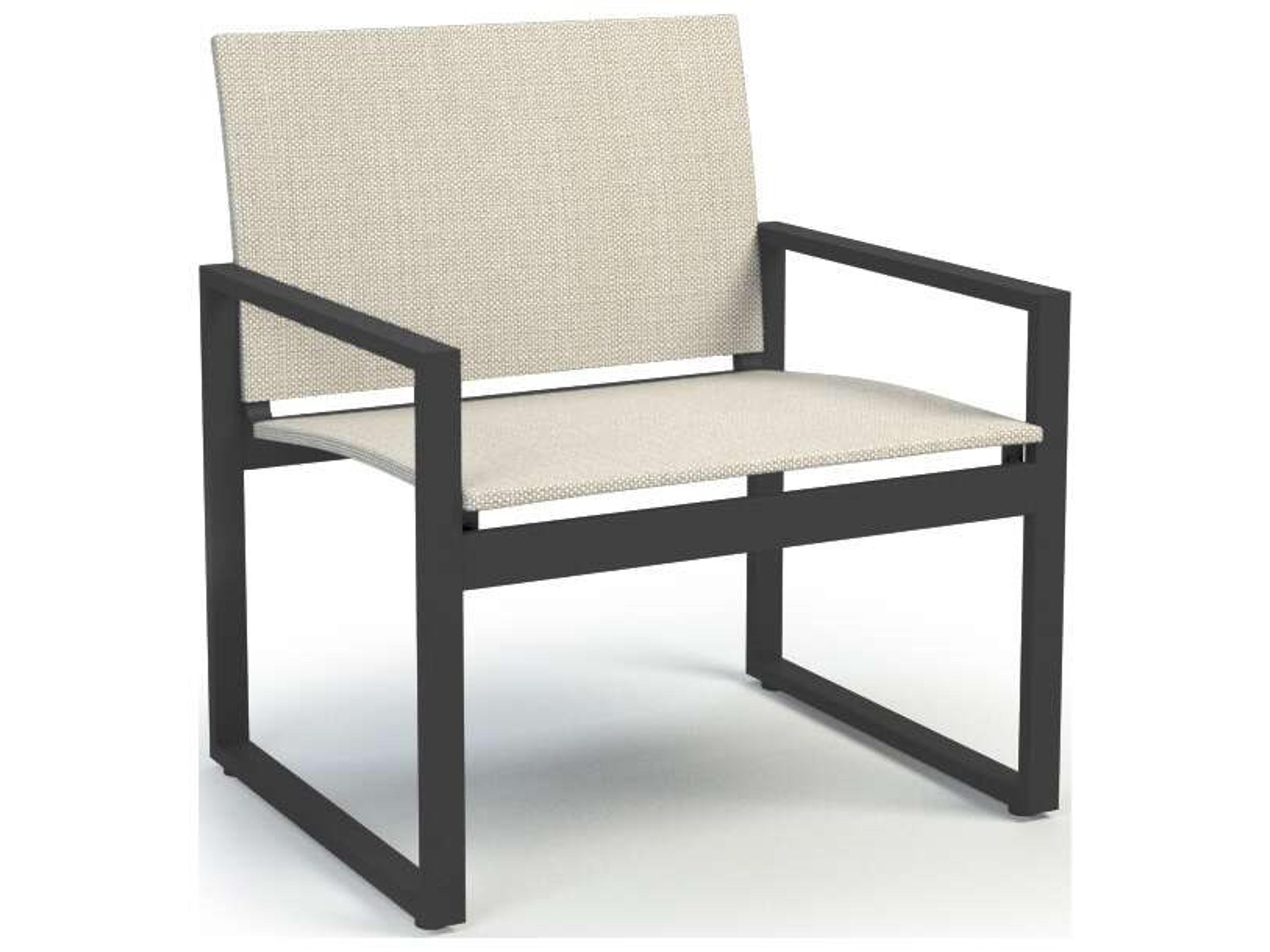 Allure Sling Lounge Chair Modern Aluminum