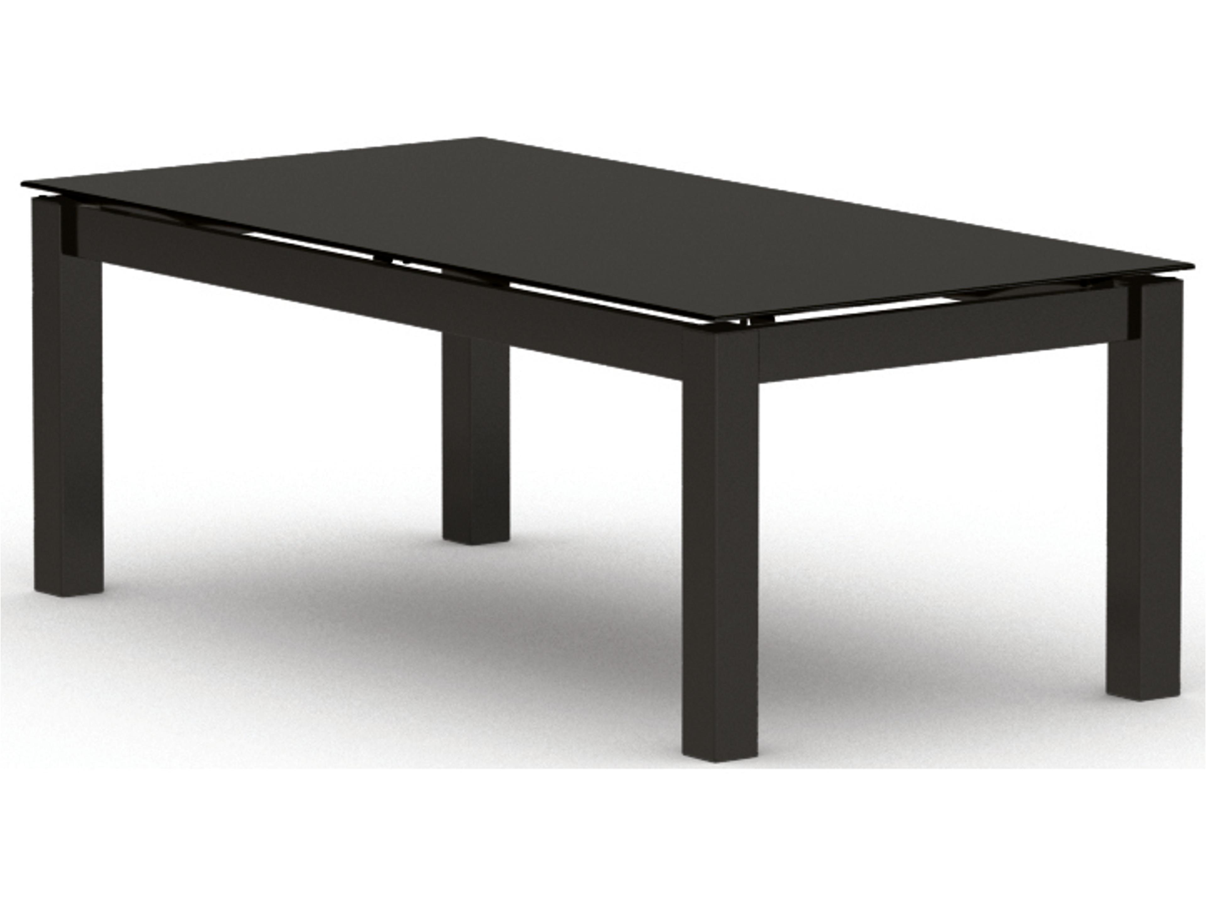 Mode Aluminum Rectangular Patio Coffee Table
